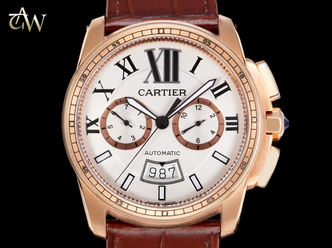 Cartier GAW 卡地亚卡历博系列 手錶 經典腕表款