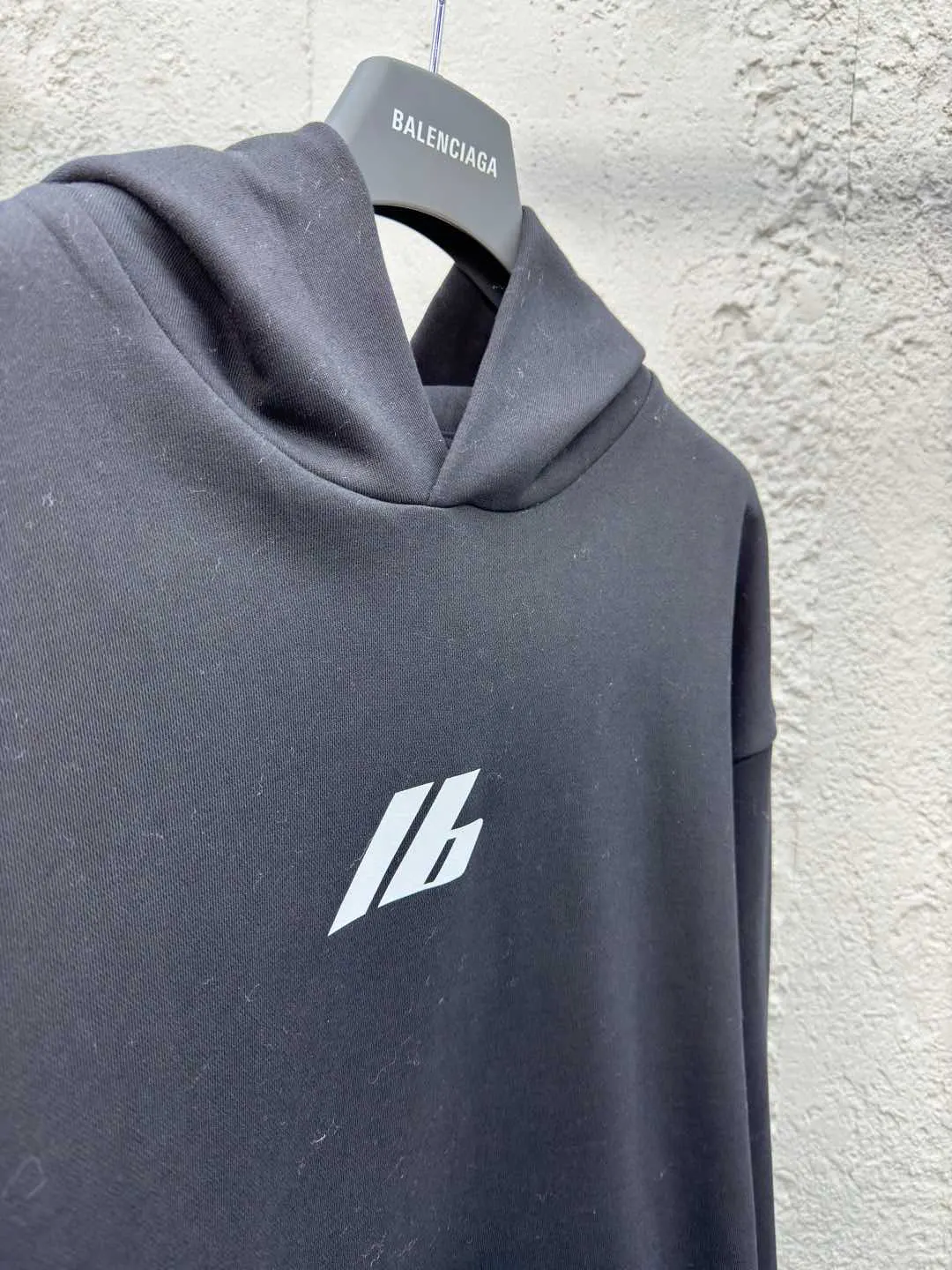 Balenciaga Logo 卫衣 黑色