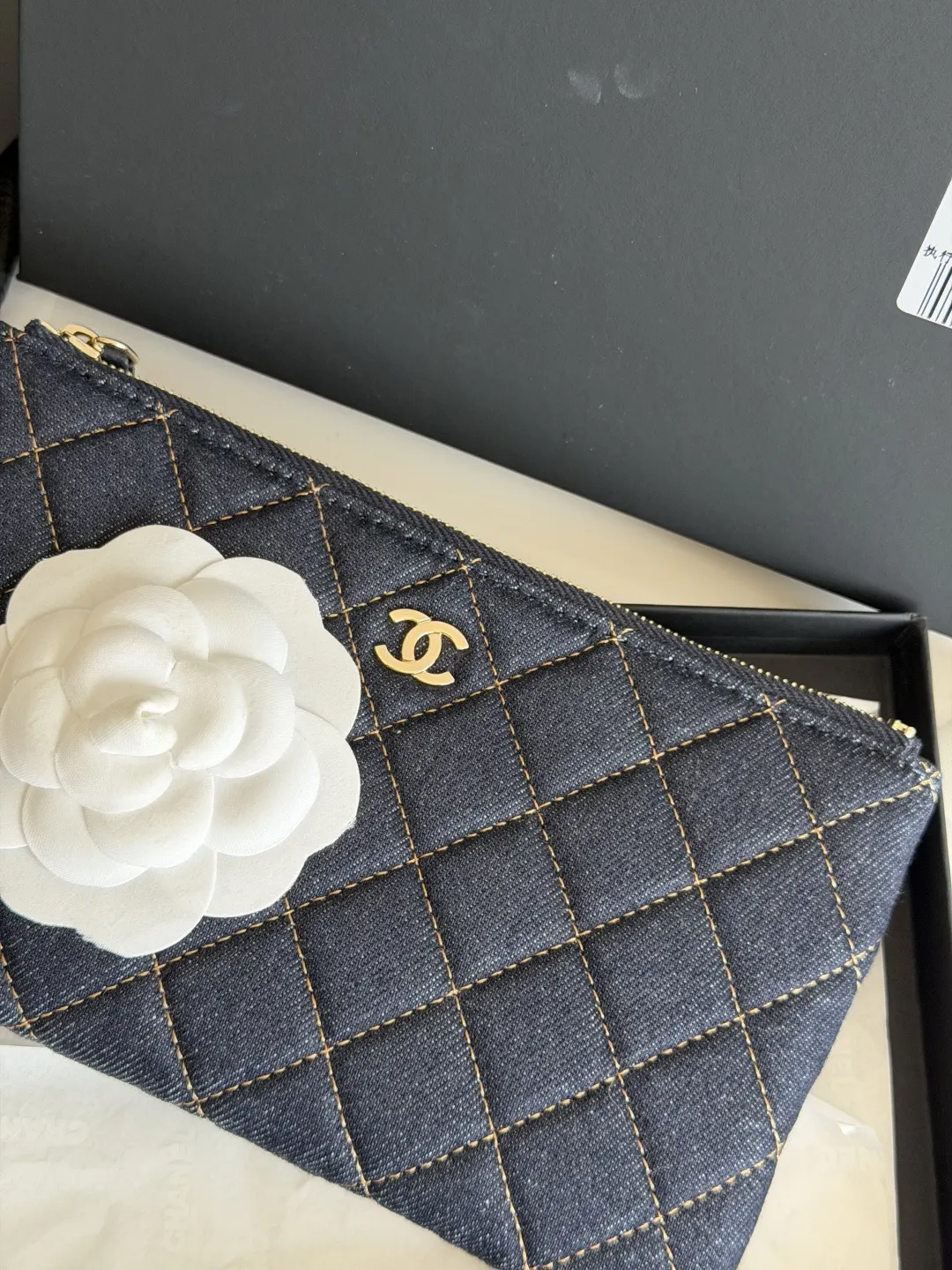 CHANEL 牛仔 手拿包 精致手拿款