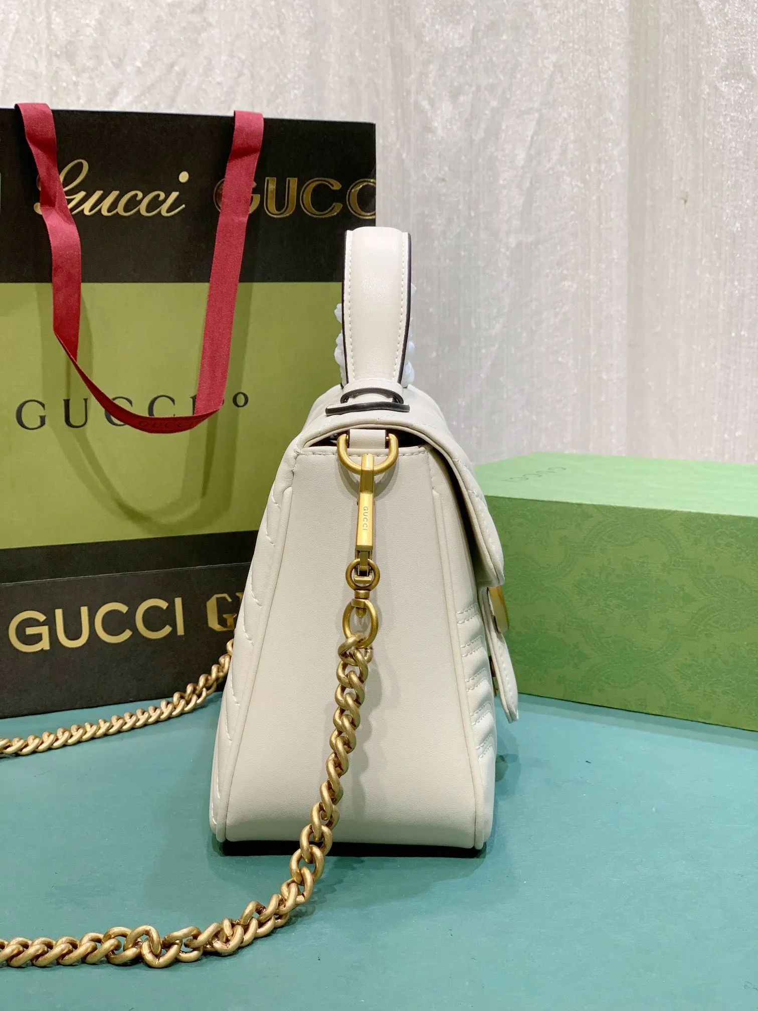 Gucci Marmont 鏈條包 精致鏈條款