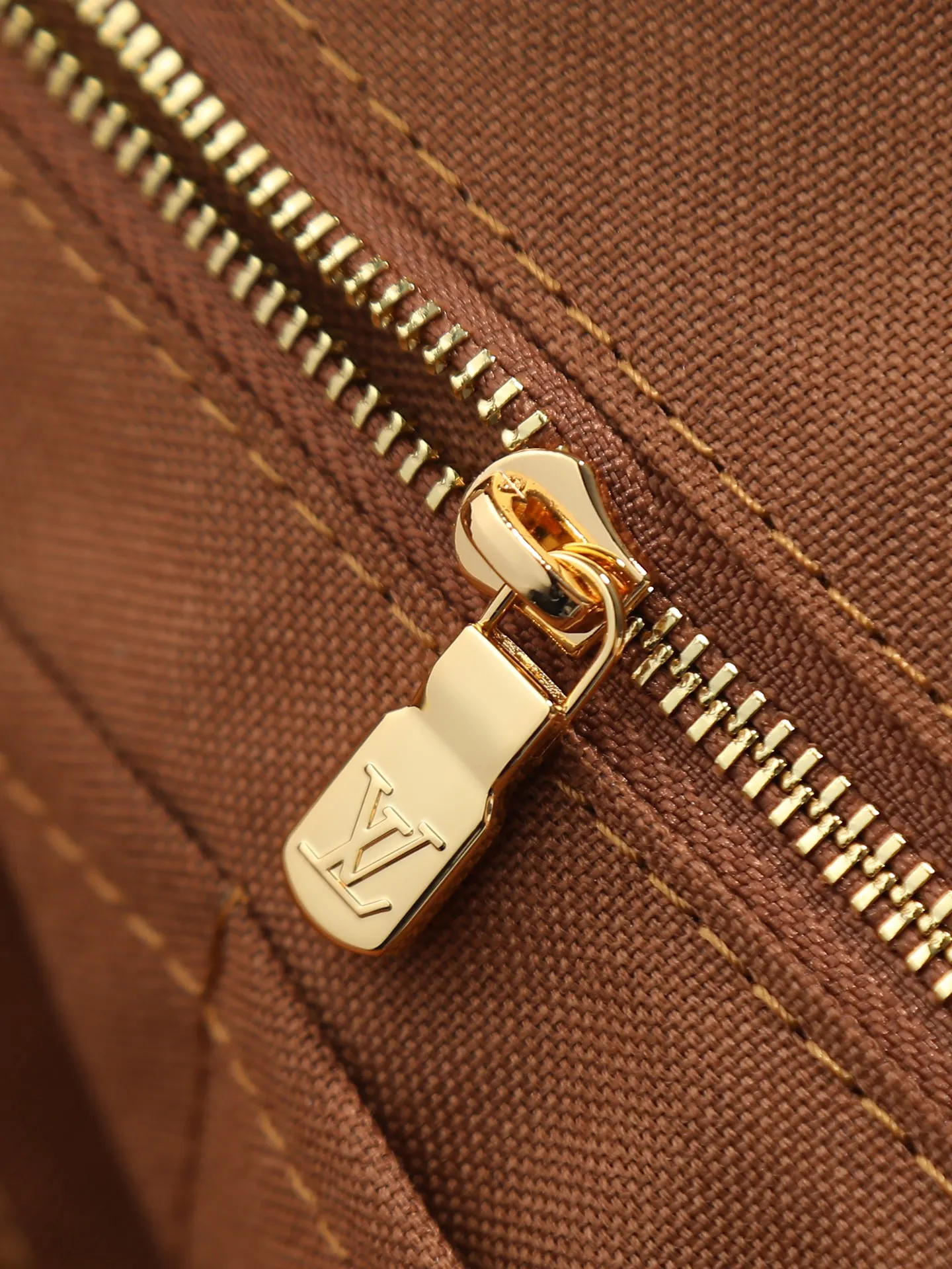 Monogram Briefcase Business Commuter Fashion Canvas