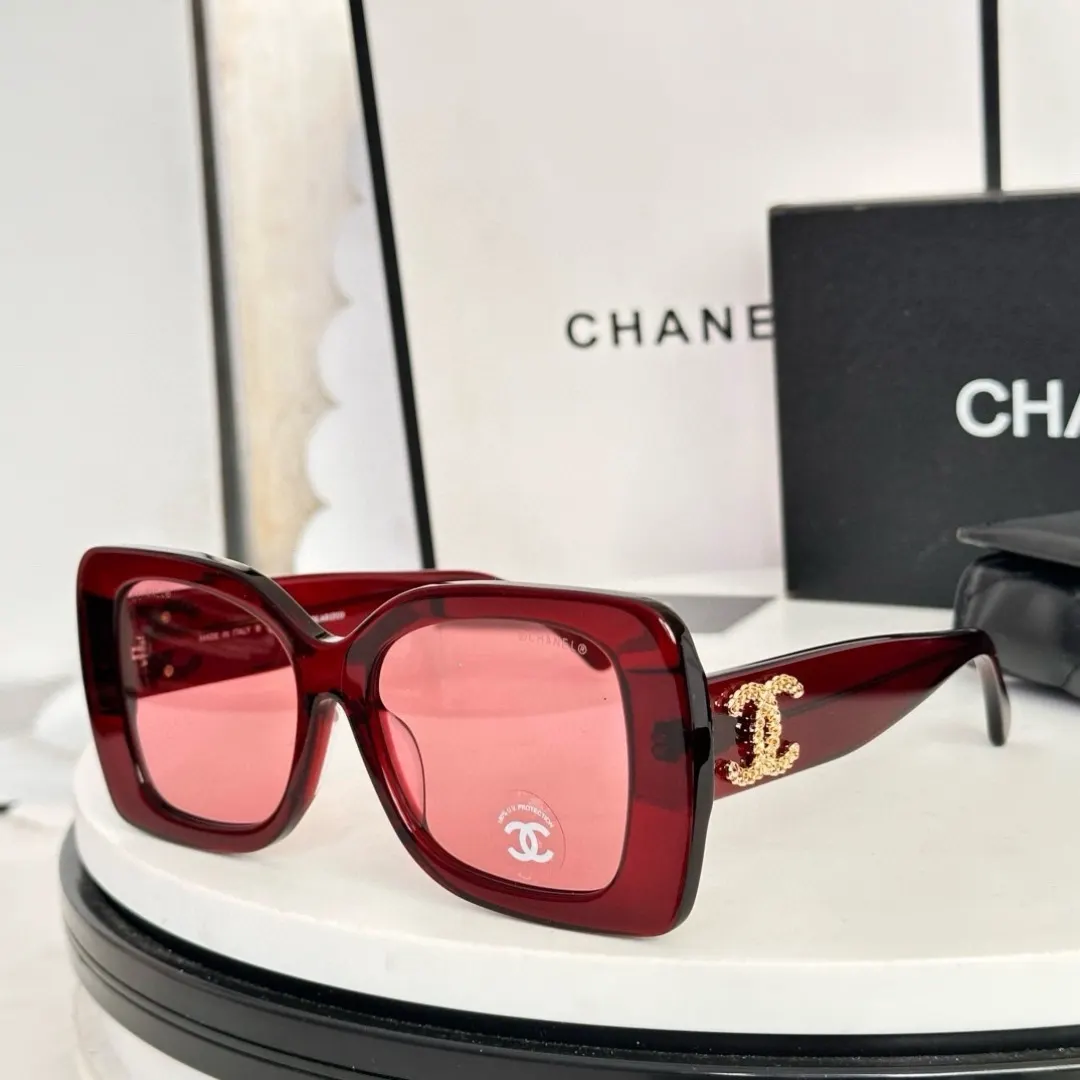Chanel 墨镜 時尚防晒 太陽鏡