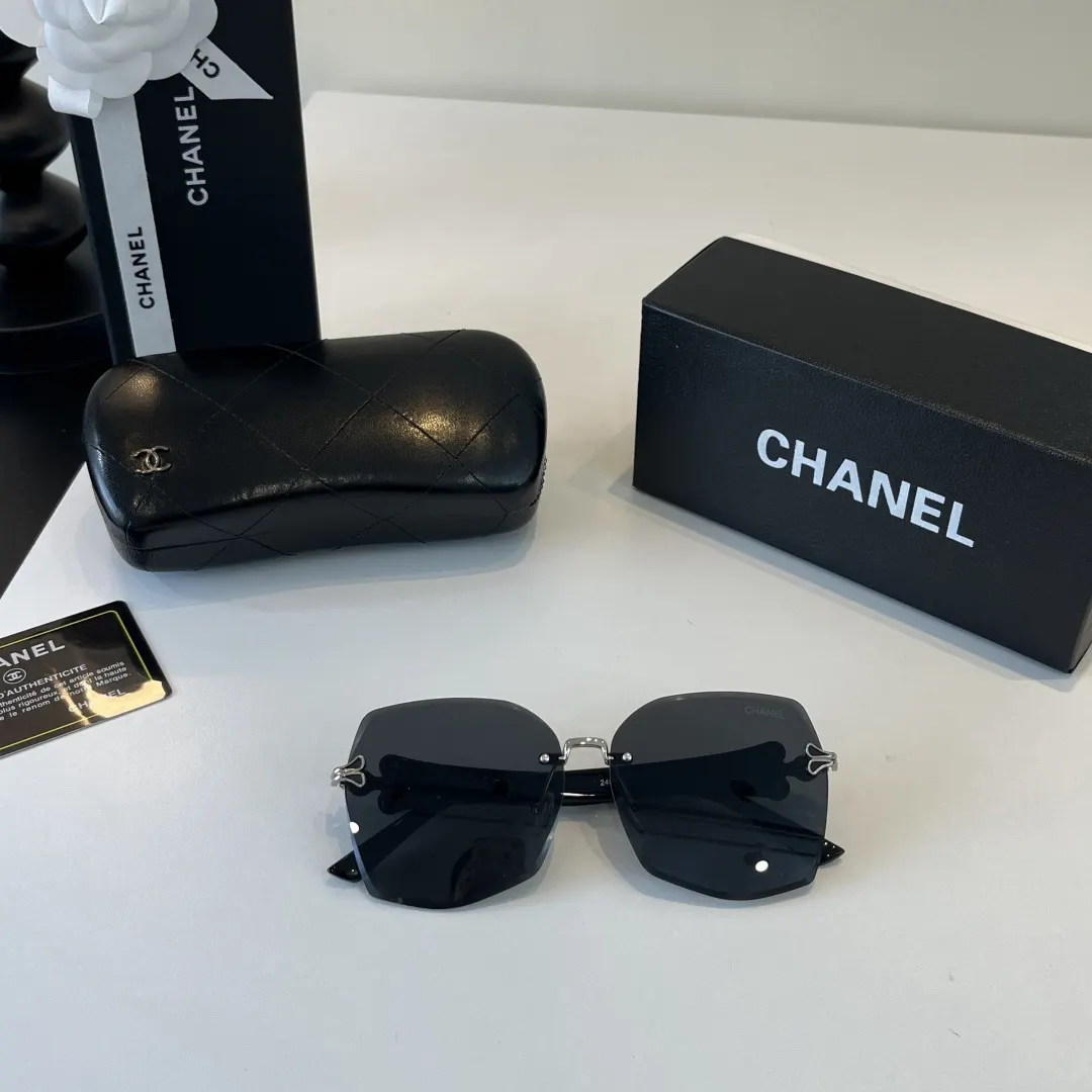 Chanel 遮阳 墨镜 時尚防晒 太陽鏡