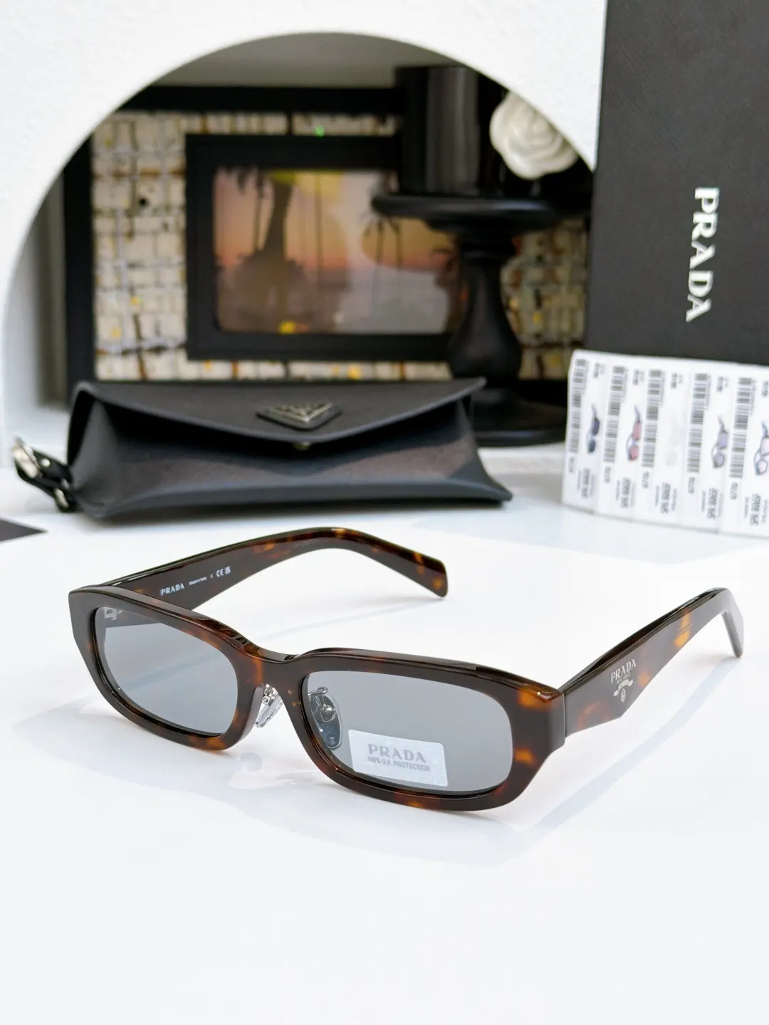 PRADA S B06SF 太阳眼镜 时尚遮阳款
