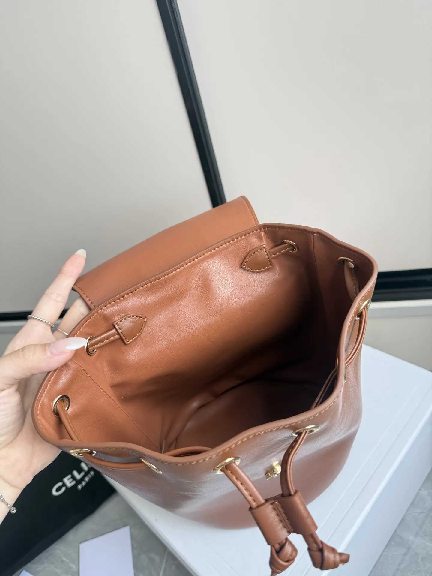 Brown Backpack Image 9 Brown Backpack Image 9
