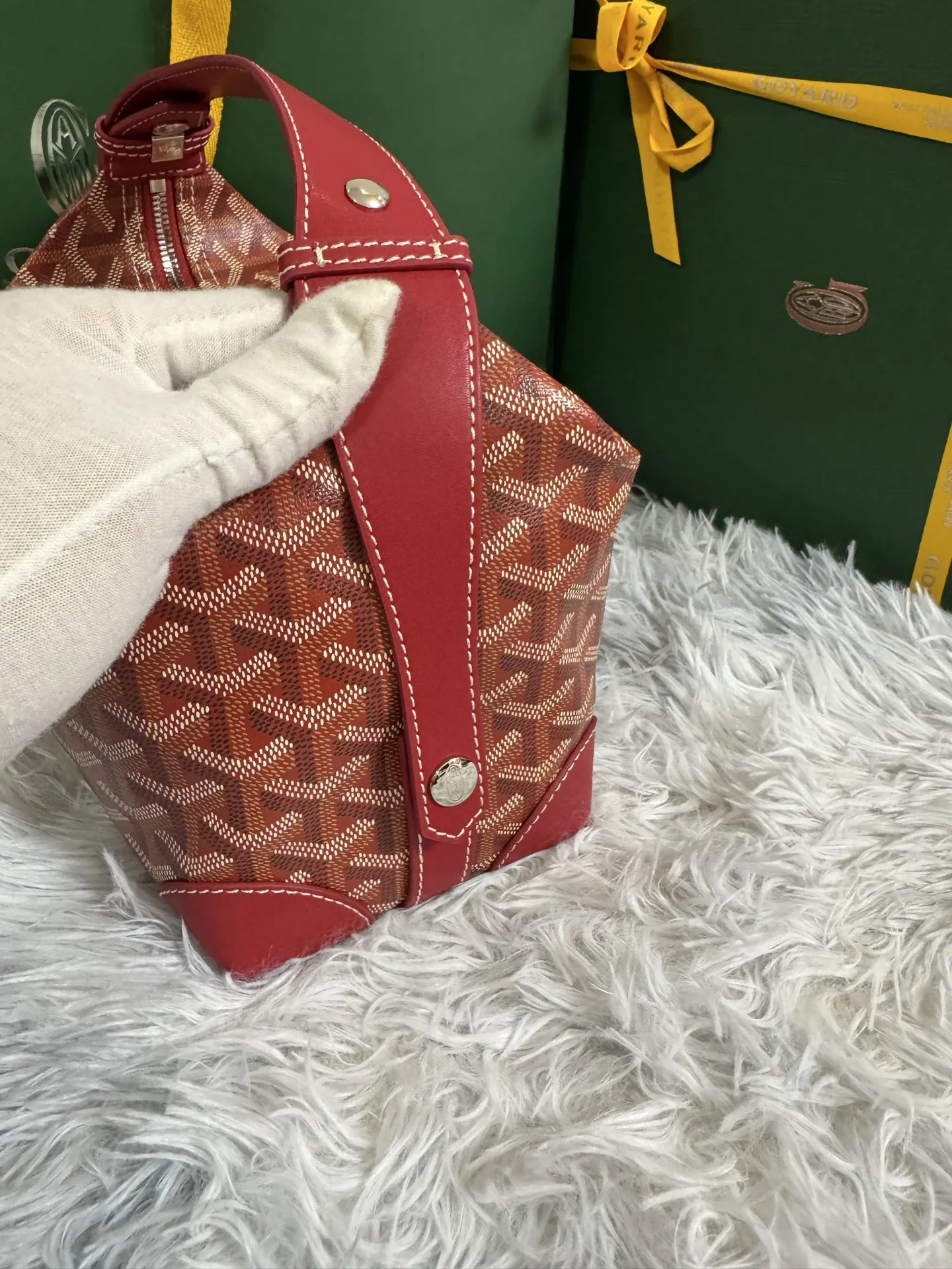 Cosmetic Pouch Leather