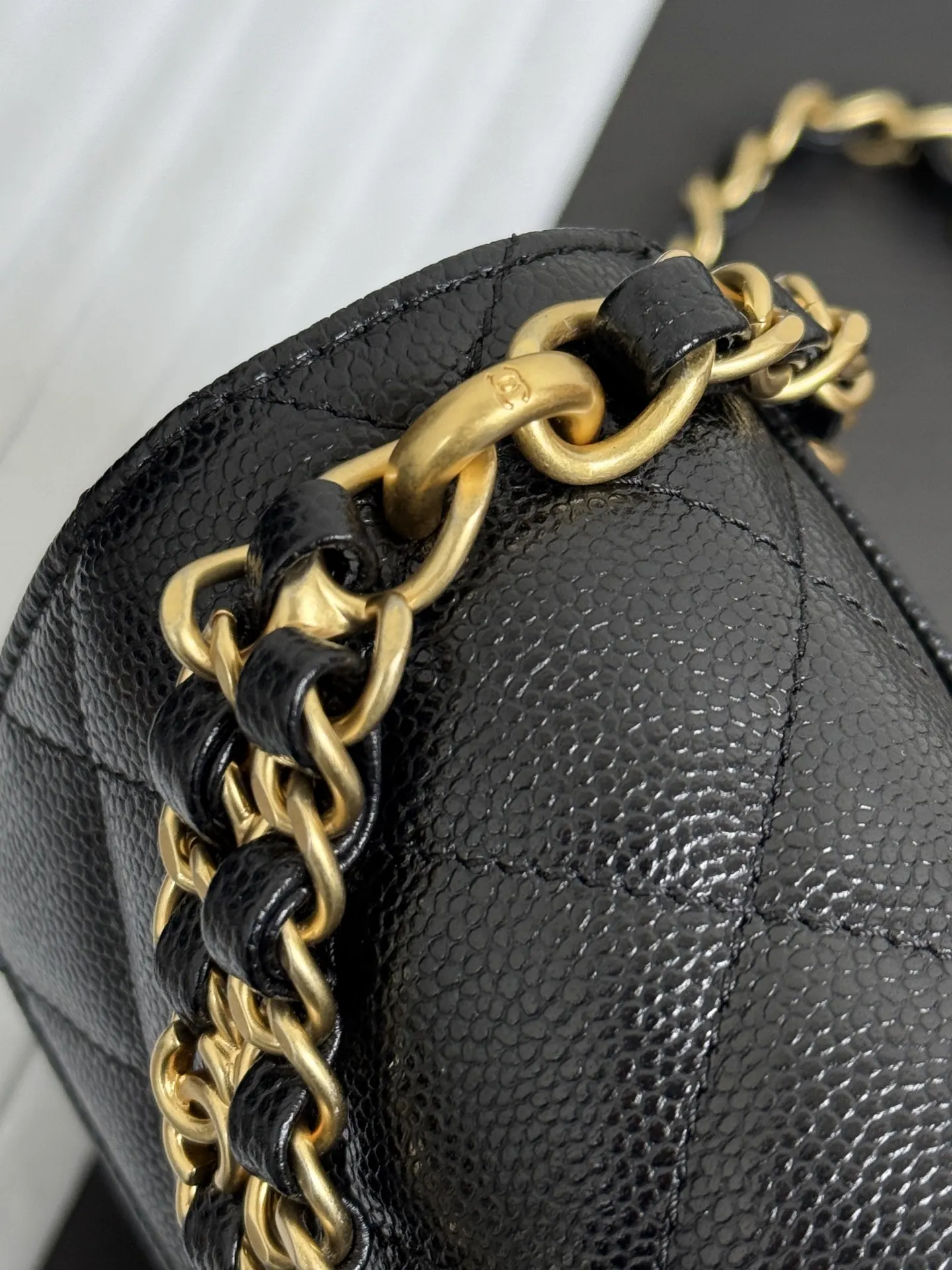 Chain Bag Leather