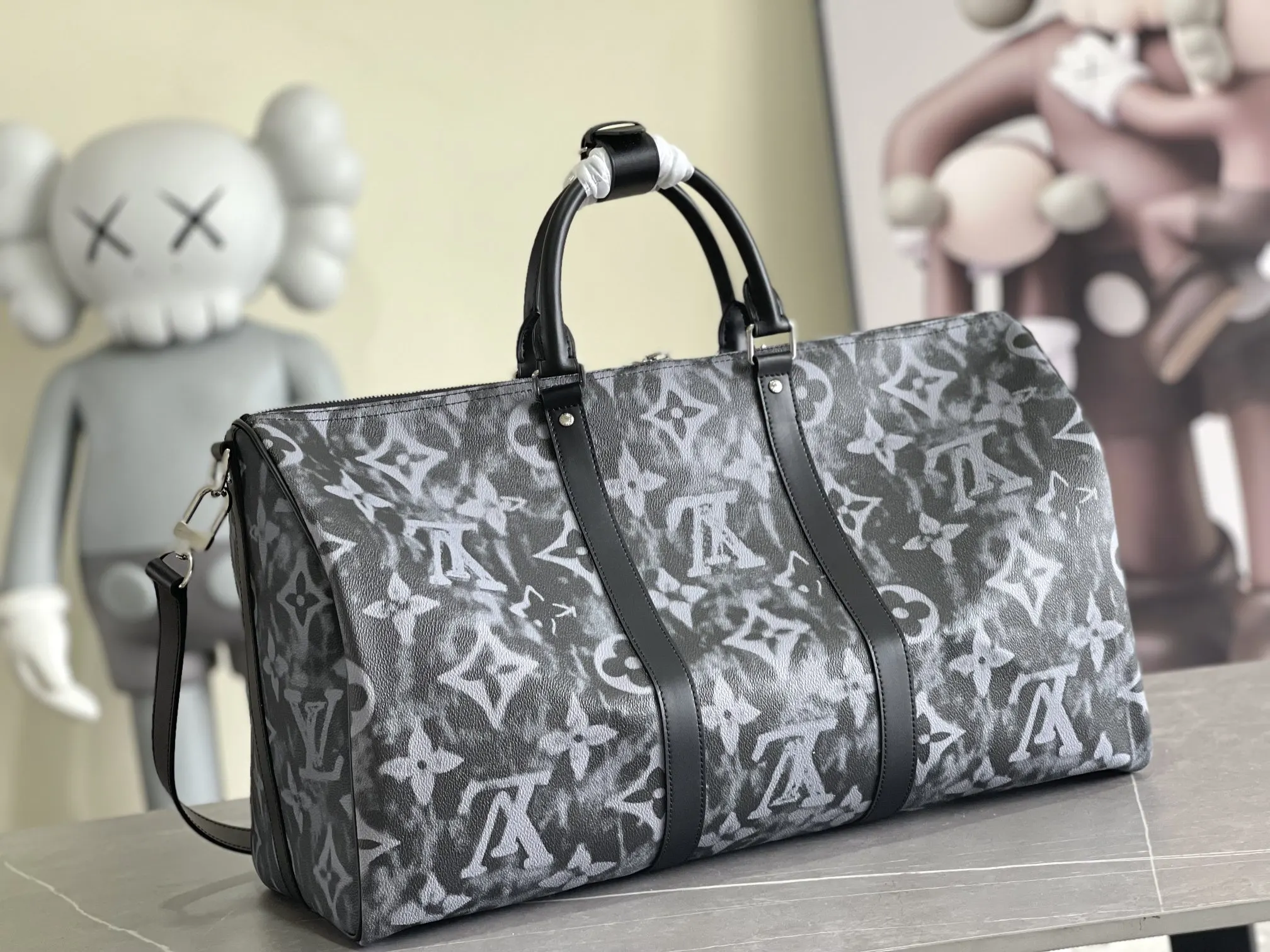 Keepall 牛仔 丹宁 帆布 旅行袋 大容量旅行款