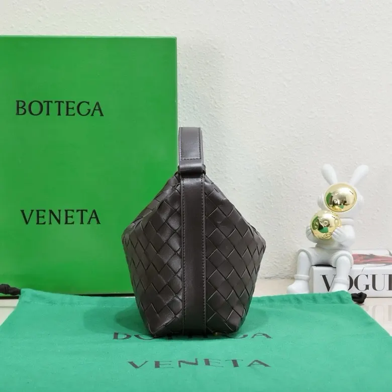 Bottega Veneta 金色 羊皮 腋下包 复古腋下背款