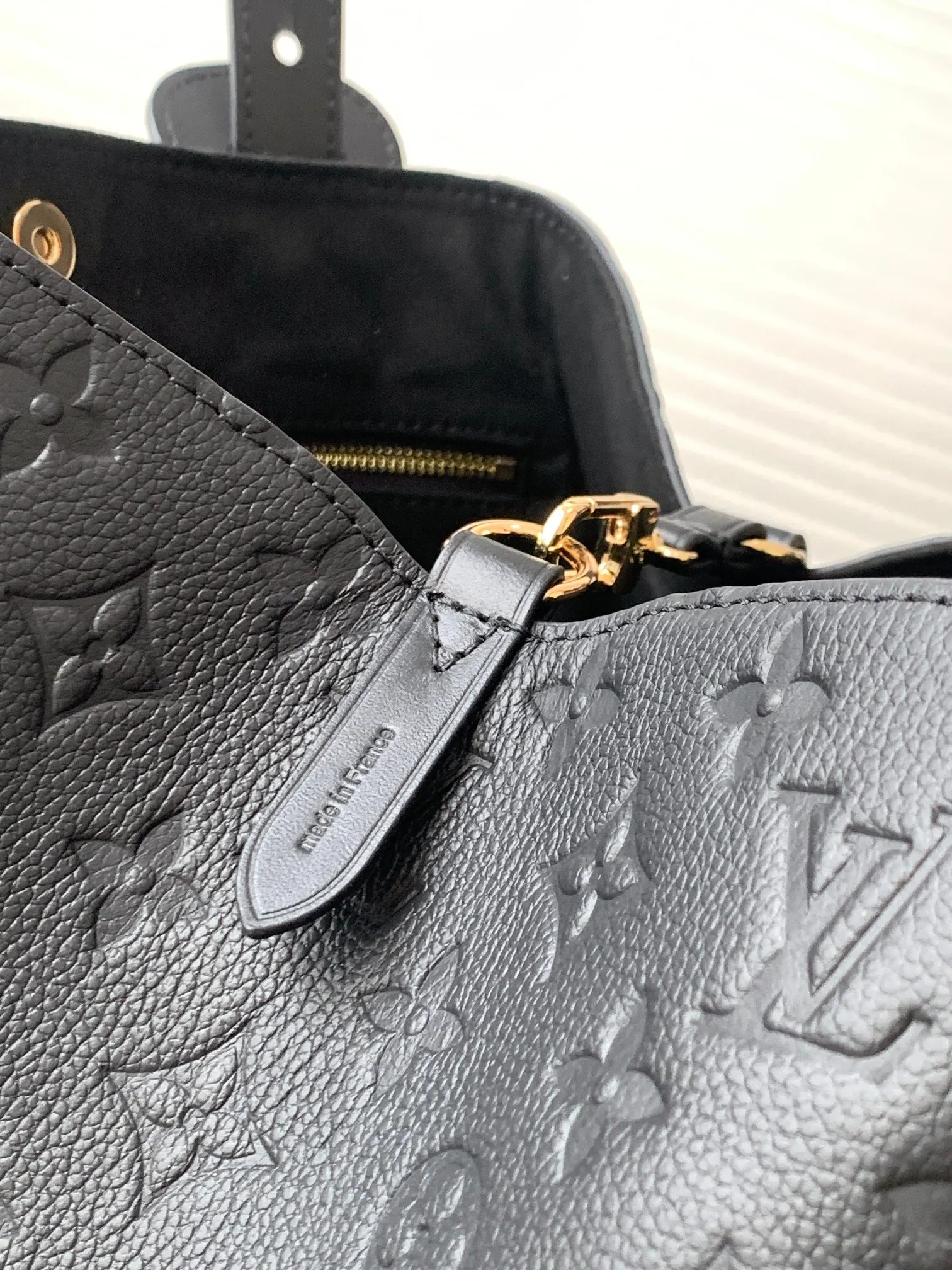 LV Victorine black, tote bag, large capacity commuter model Image 6 LV Victorine black, tote bag, large capacity commuter model Image 6