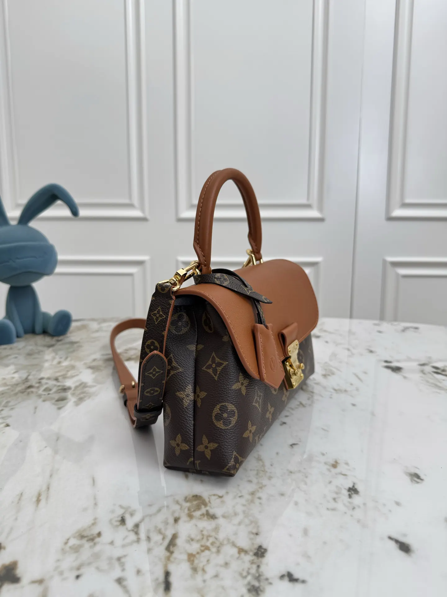 Louis Vuitton M28288 黑色 老花 手提包 实拍款01
