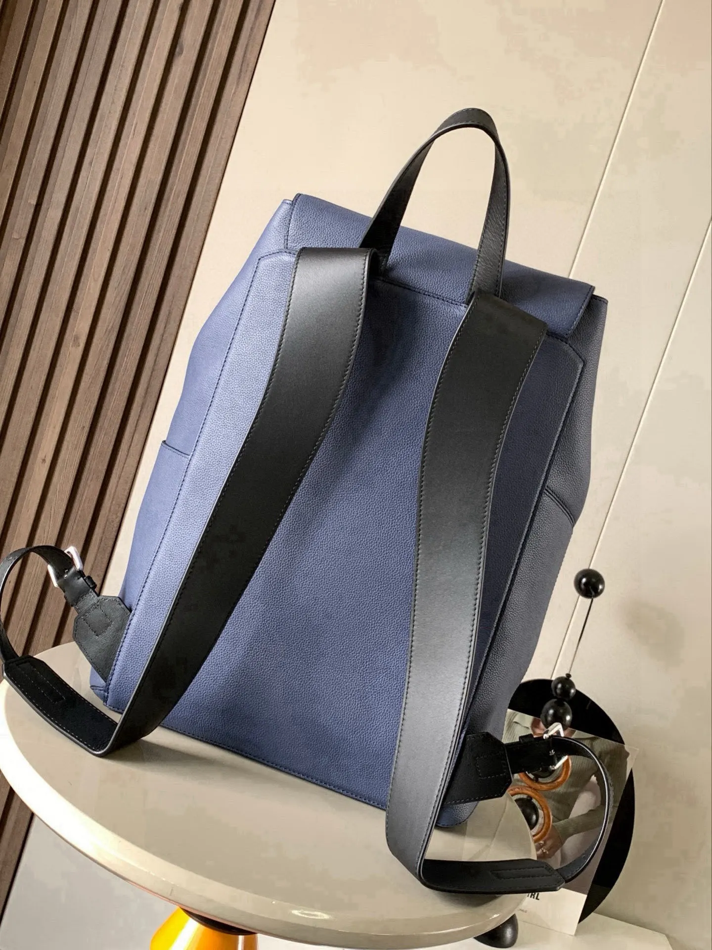 Loewe Puzzle 藍色 小牛皮 雙肩包 实用雙肩款