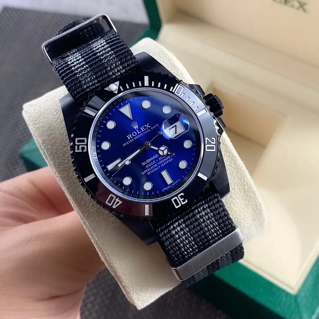 Rolex 黑色 红色 尼龙 手表 经典腕表款