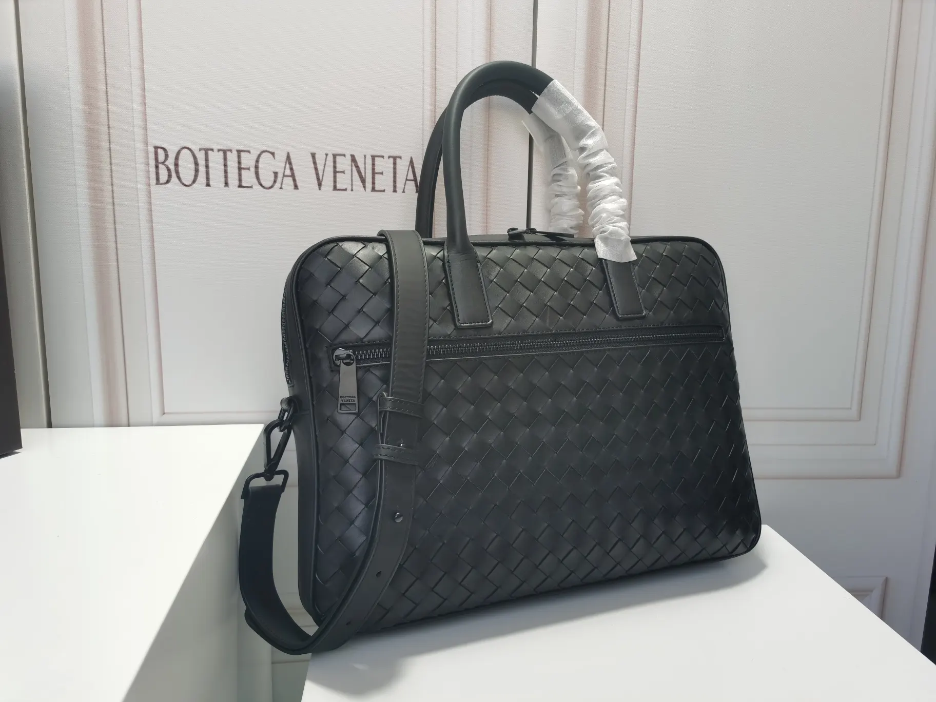 Bottega Veneta 牛皮 公文包 商務通勤款