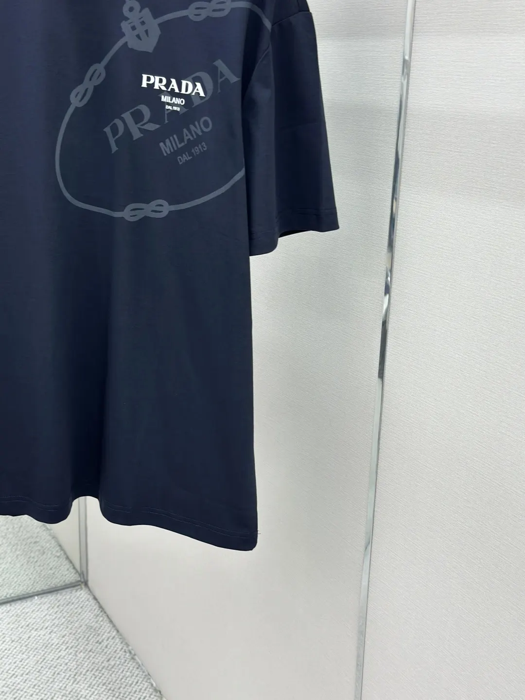 Prada 棉质 Logo 短袖T恤