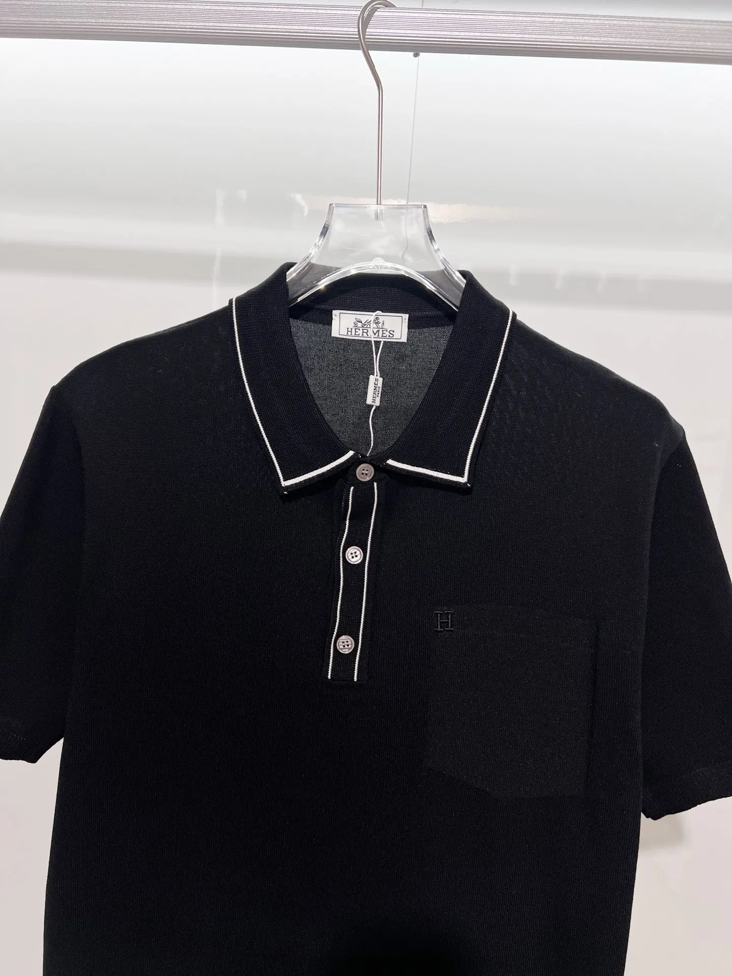 Hermès Polo Shirt Black