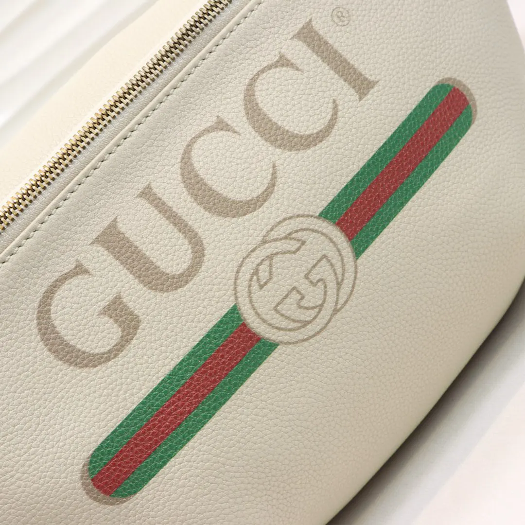 Gucci White Belt Bag Casual