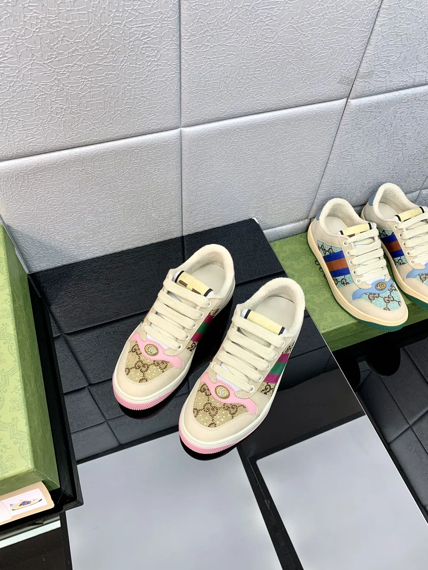 Gucci Logo休閒運動鞋