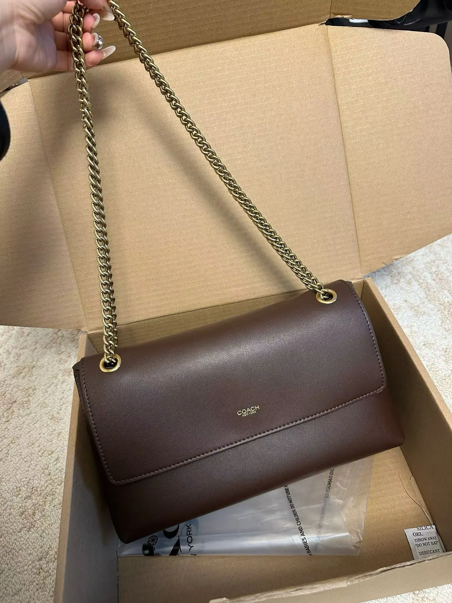 Top Handle Bag Leather