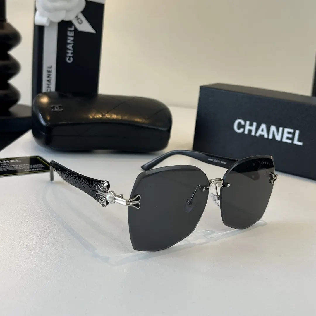 Chanel 遮阳 墨镜 時尚防晒 太陽鏡