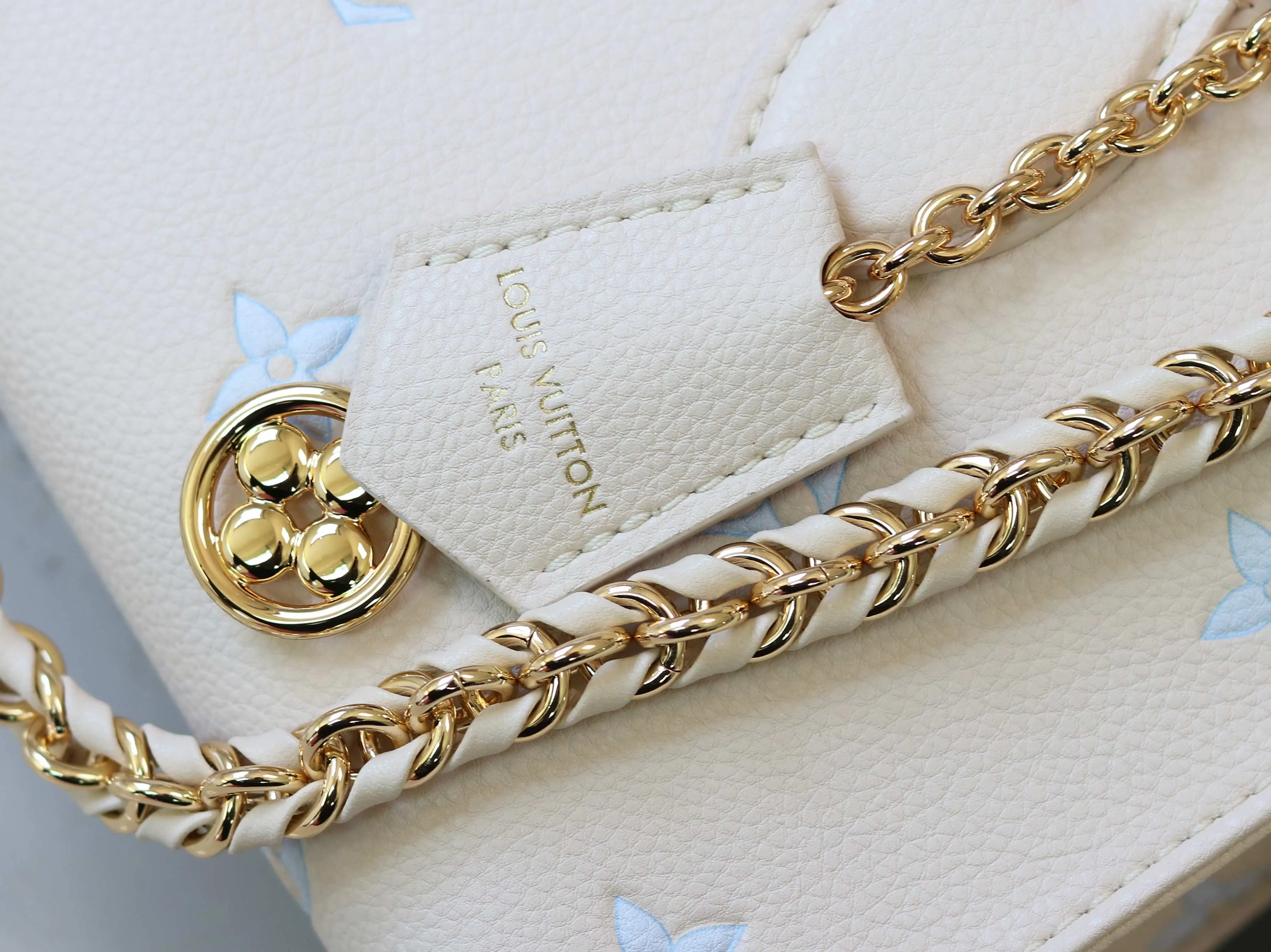 Blue Chain Bag