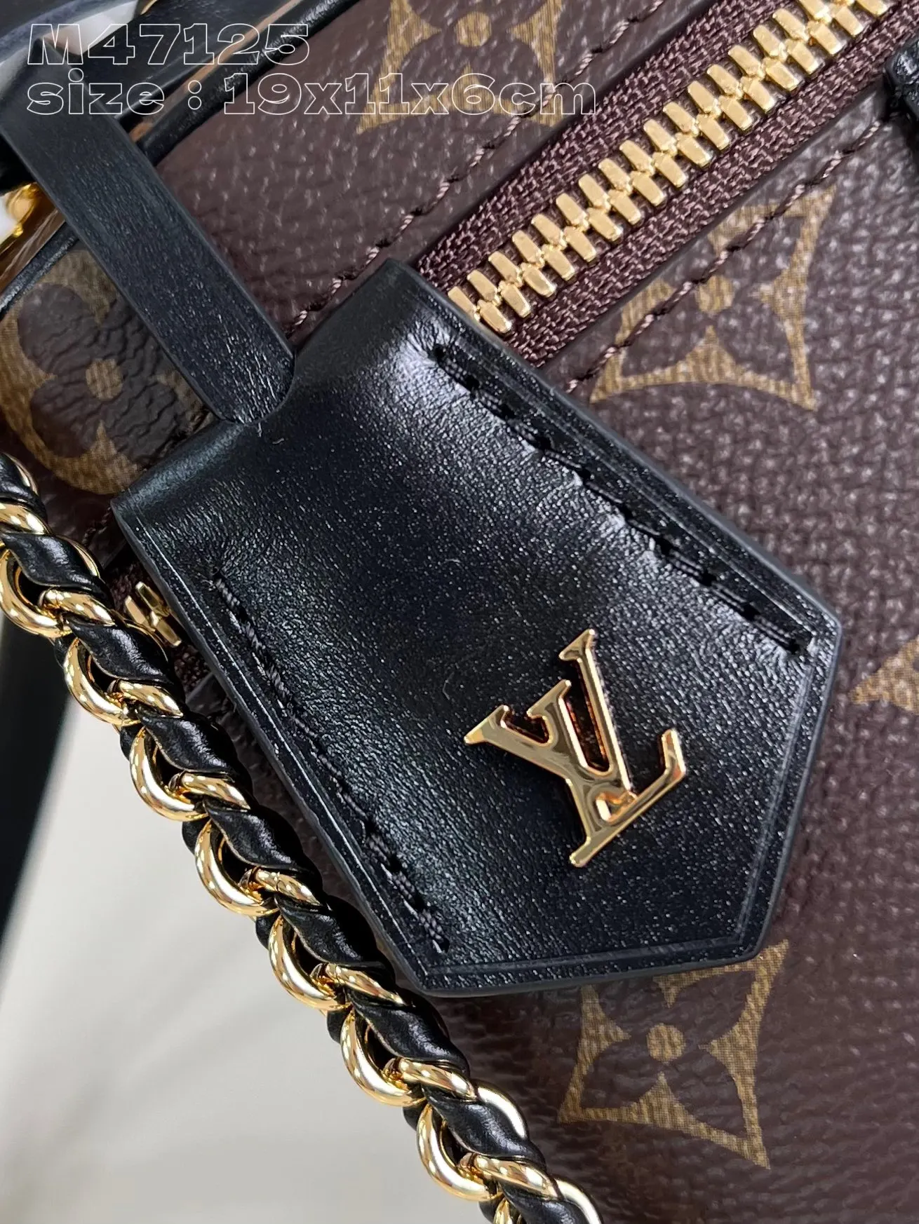 Louis Vuitton Chain Bag Canvas