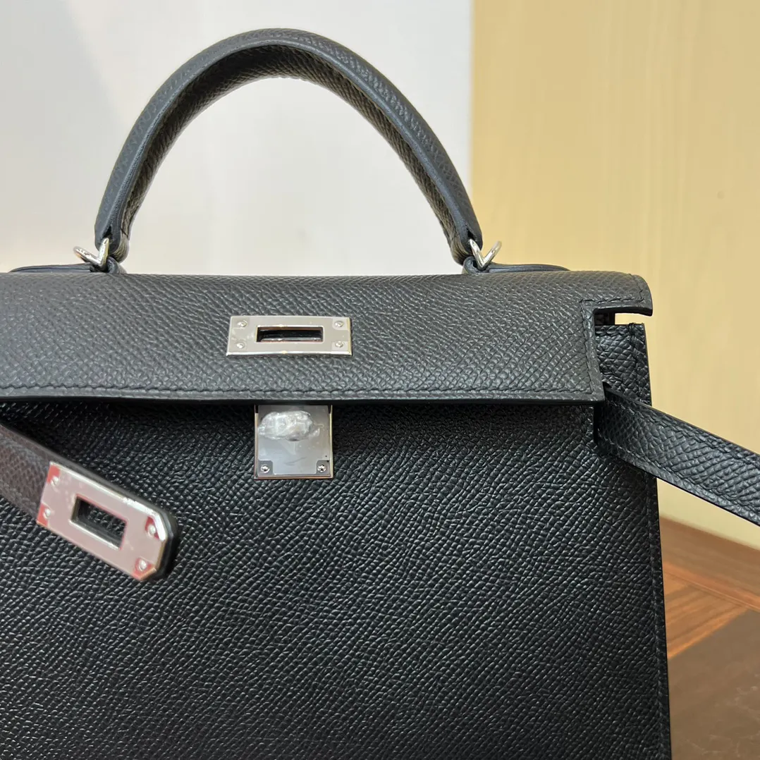 Hermès Kelly 羊皮手提包 实拍款02