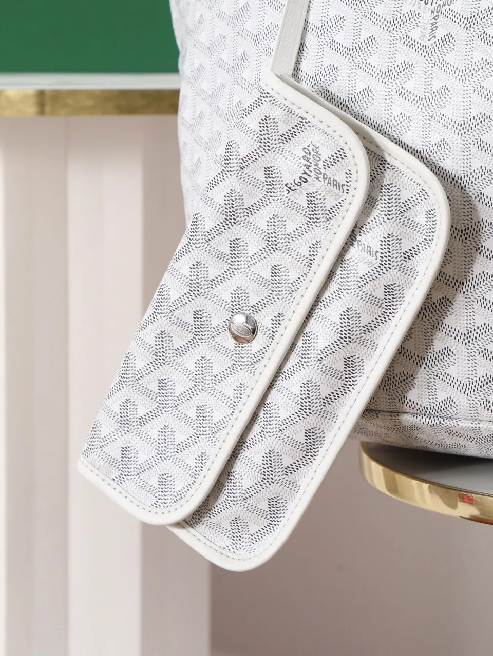 Goyard 帆布 腋下包 復古腋下背款