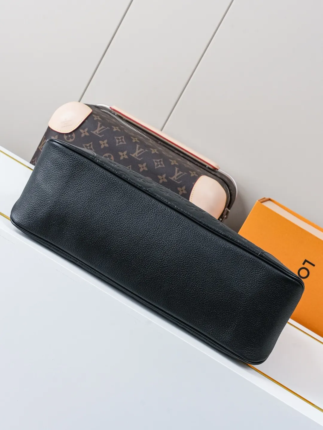 Gold Tote Bag Leather