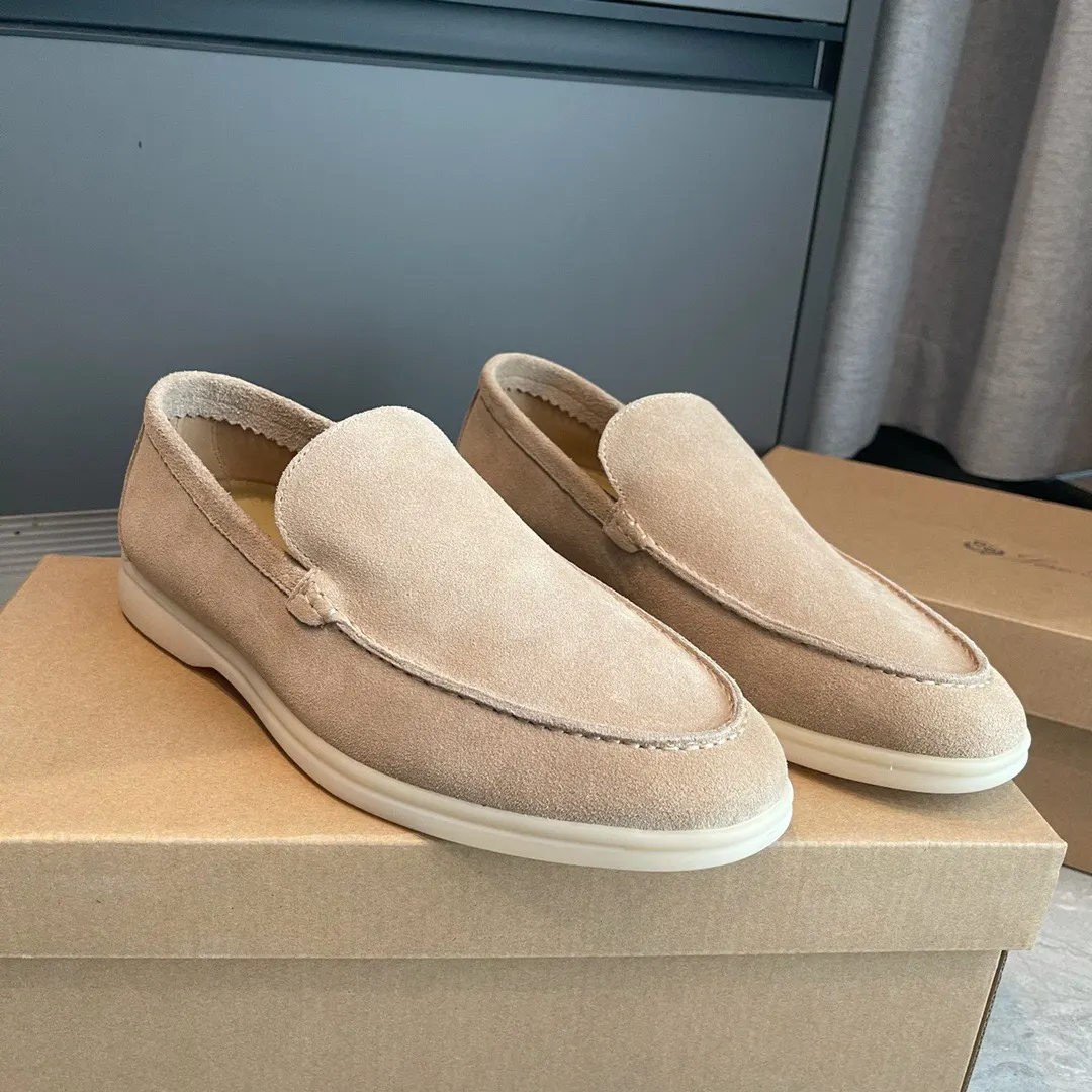 Loro Piana 杏色 乐福鞋 休闲百搭款