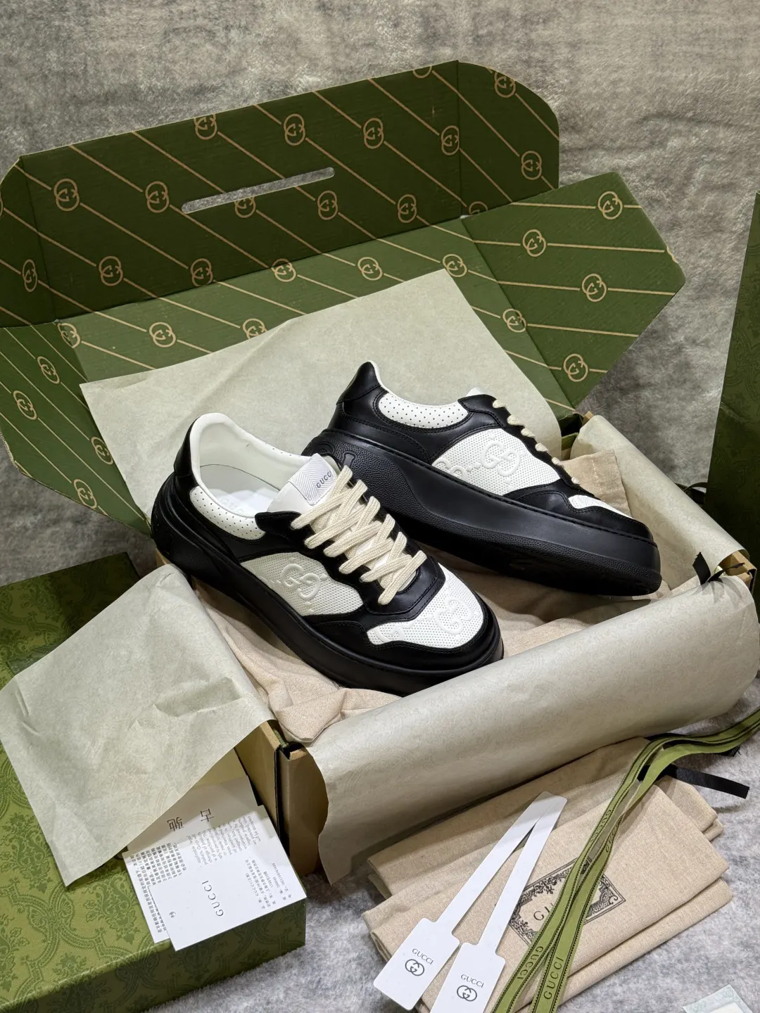 Gucci Logo休闲运动鞋