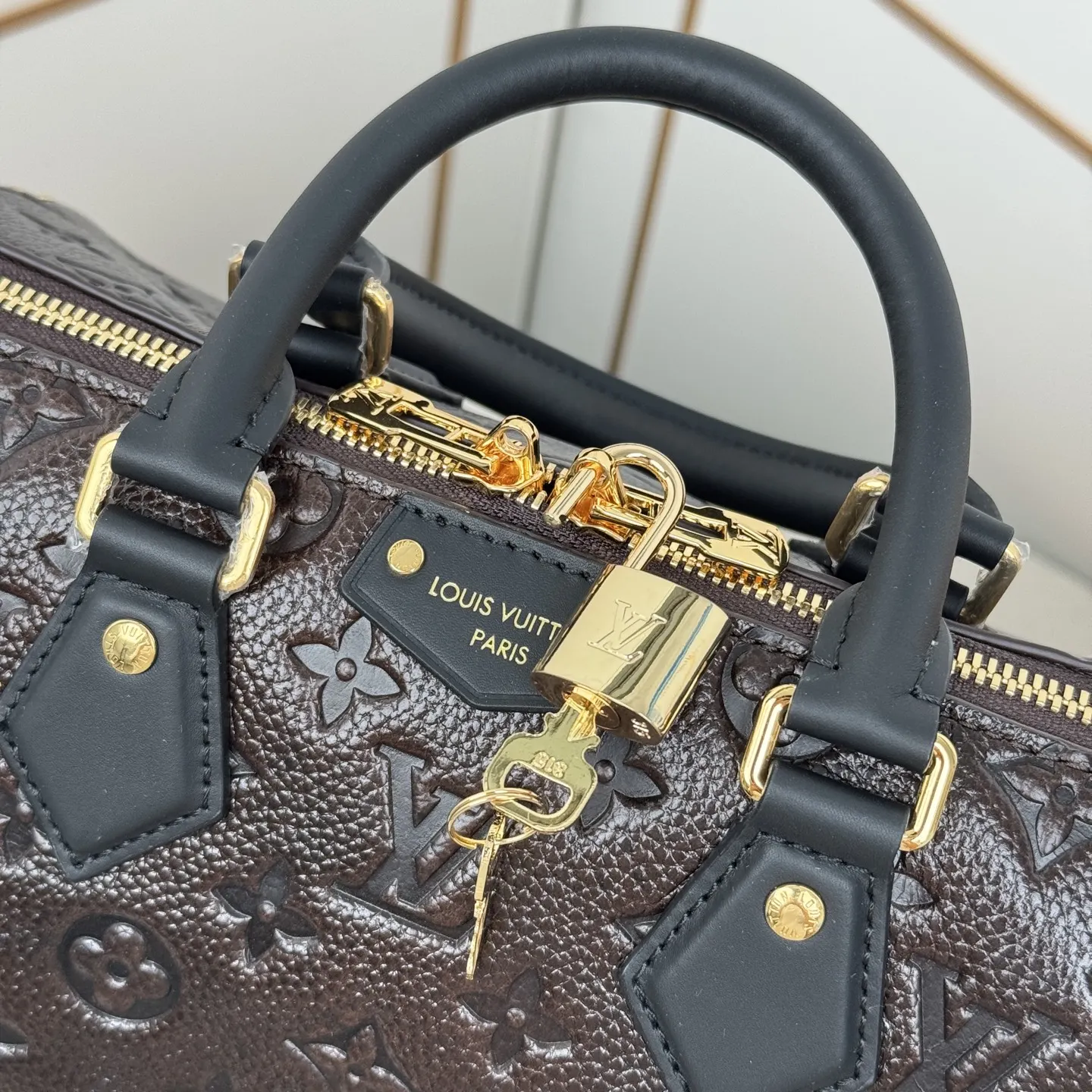 LV Speedy 牛皮 收纳包 旅行收纳款