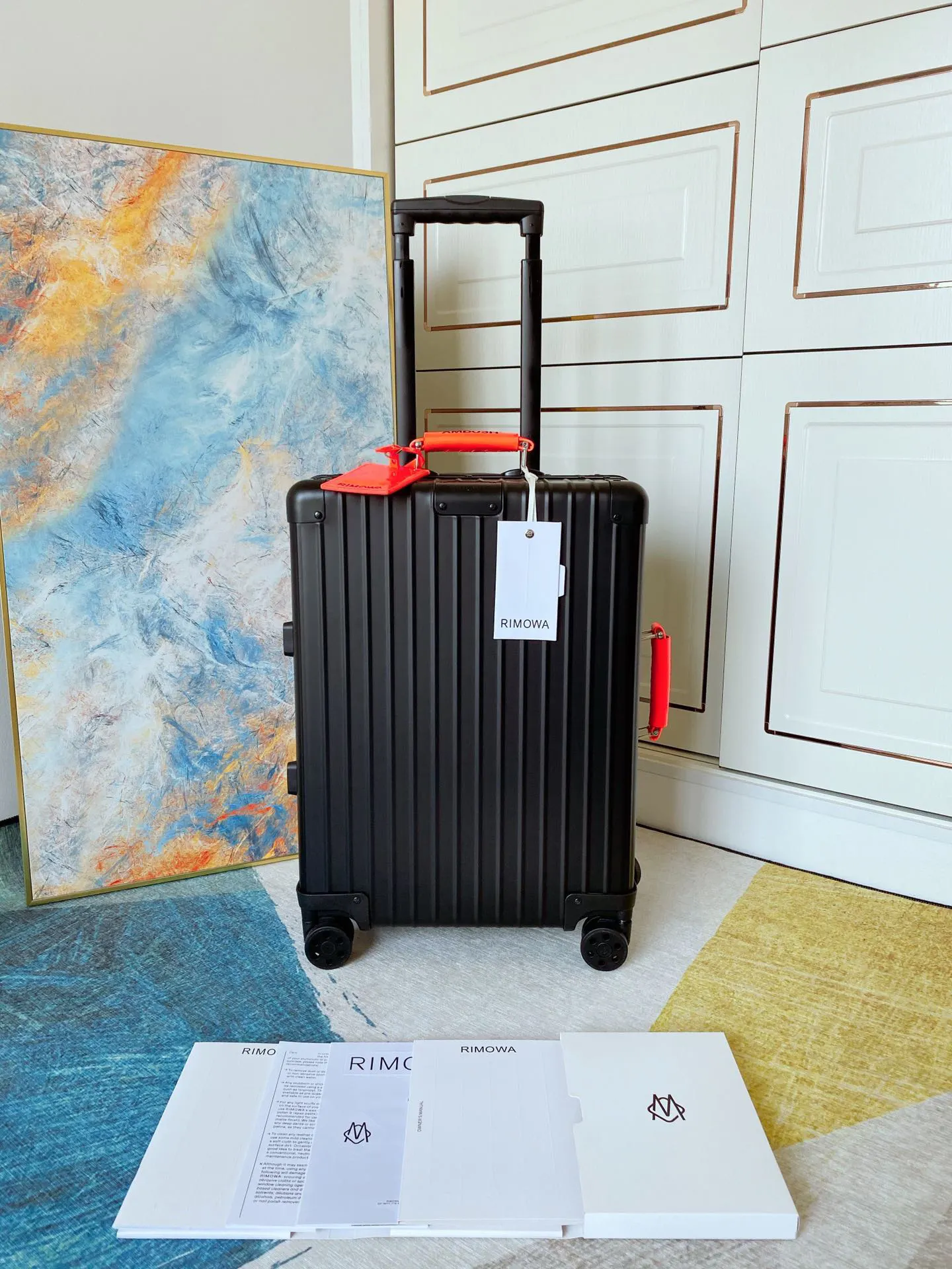 黑色 银色 rimowa联名A USH ® 为庆祝 RIMOW 行李箱 旅行拉杆款 轻便出行款