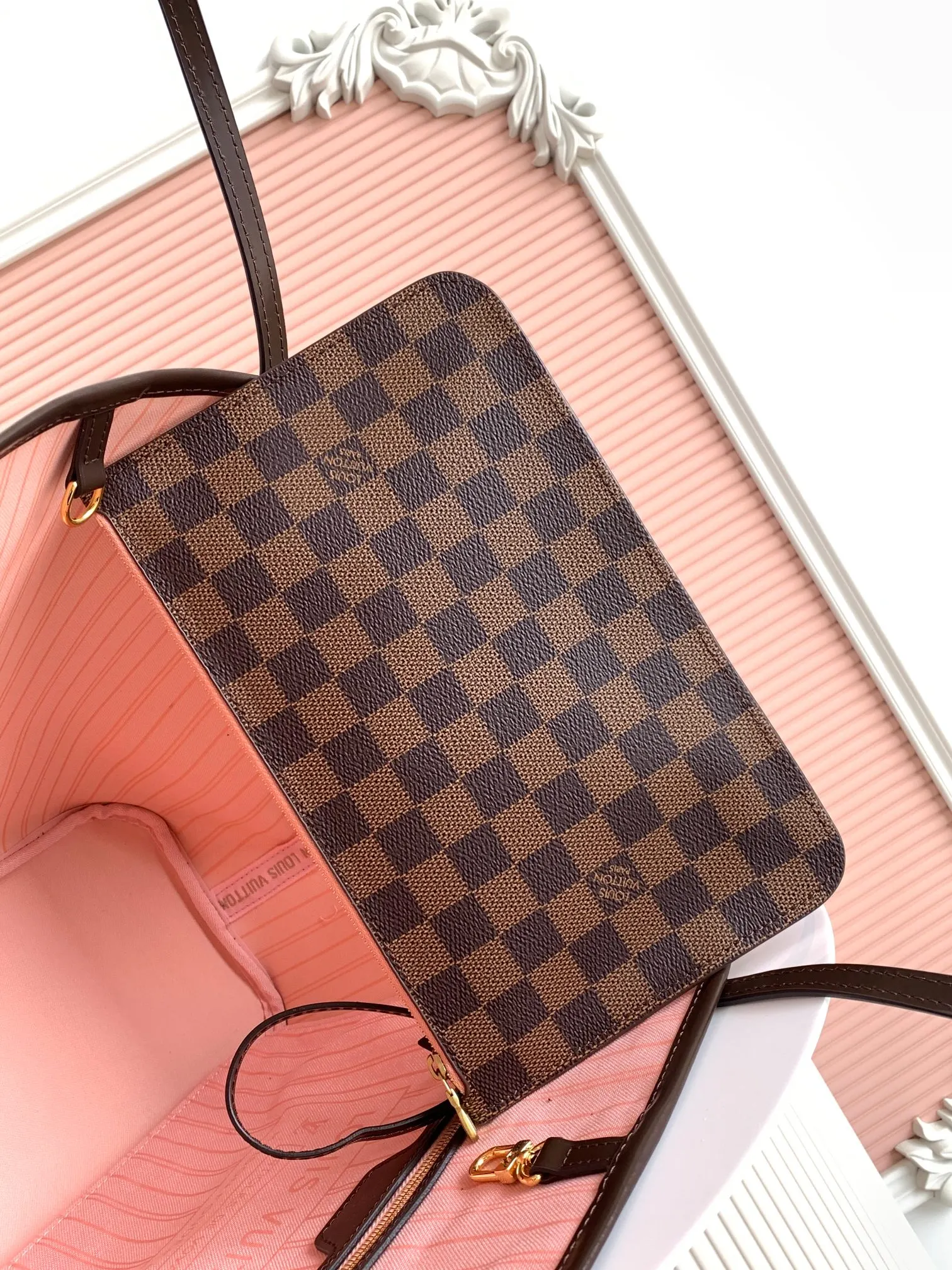 Neverfull 牛皮 托特包 大容量托特款
