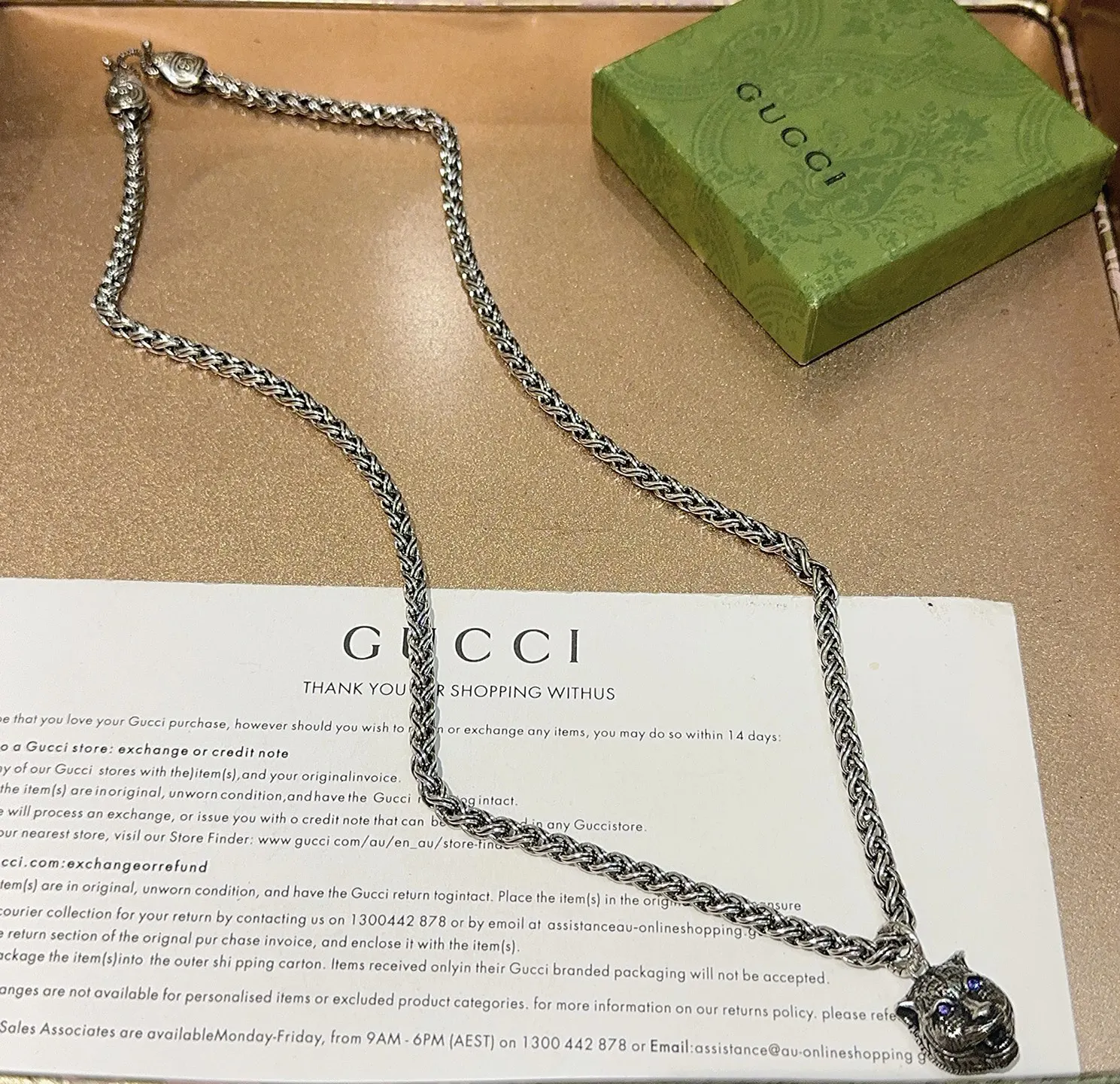 Gucci 鏈條包 單肩斜挎
