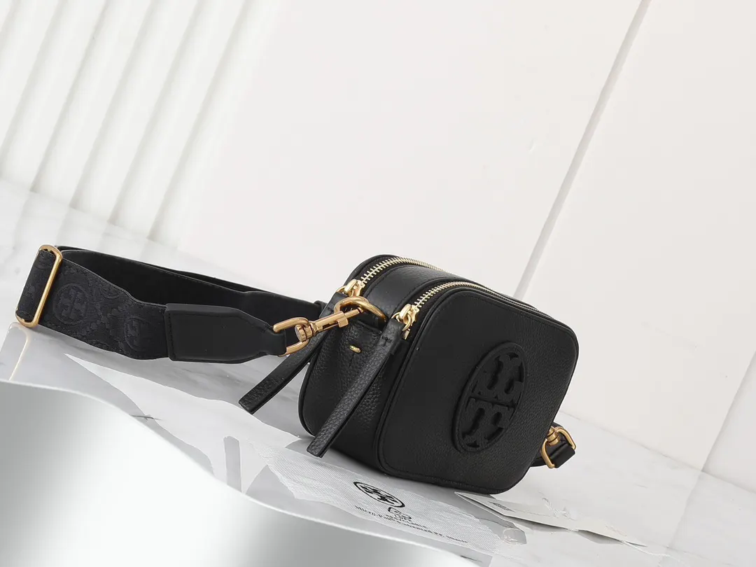 牛仔 提花 保证真皮 质量 Tory Burch 斜挎包 轻便斜挎款