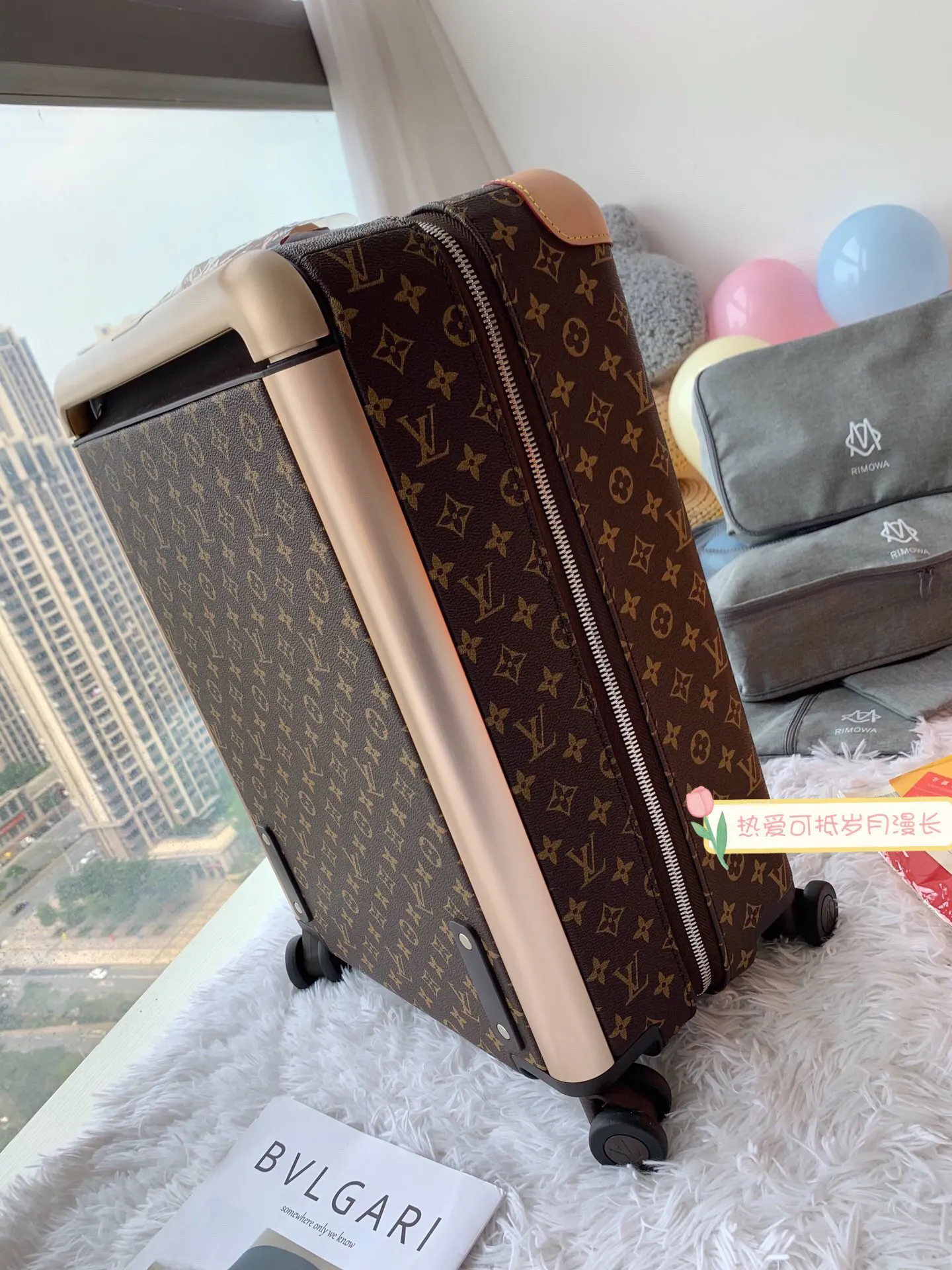 拉杆箱旅行箱 变色皮 海关锁 万向轮 鋁制宽拉杆時尚 行李箱 旅行拉杆款 輕便出行款