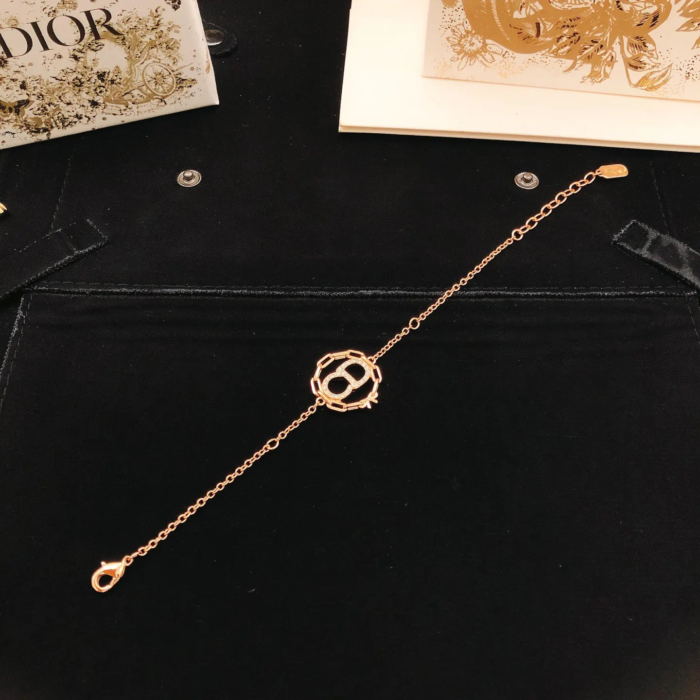Dior 金色 手链