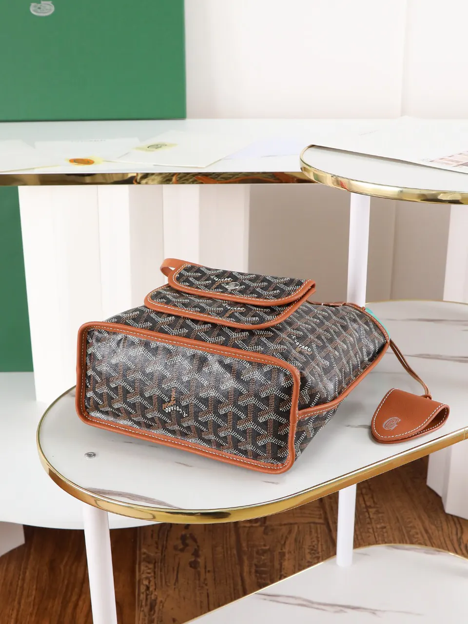 Goyard 小牛皮 手提包 通勤手提款