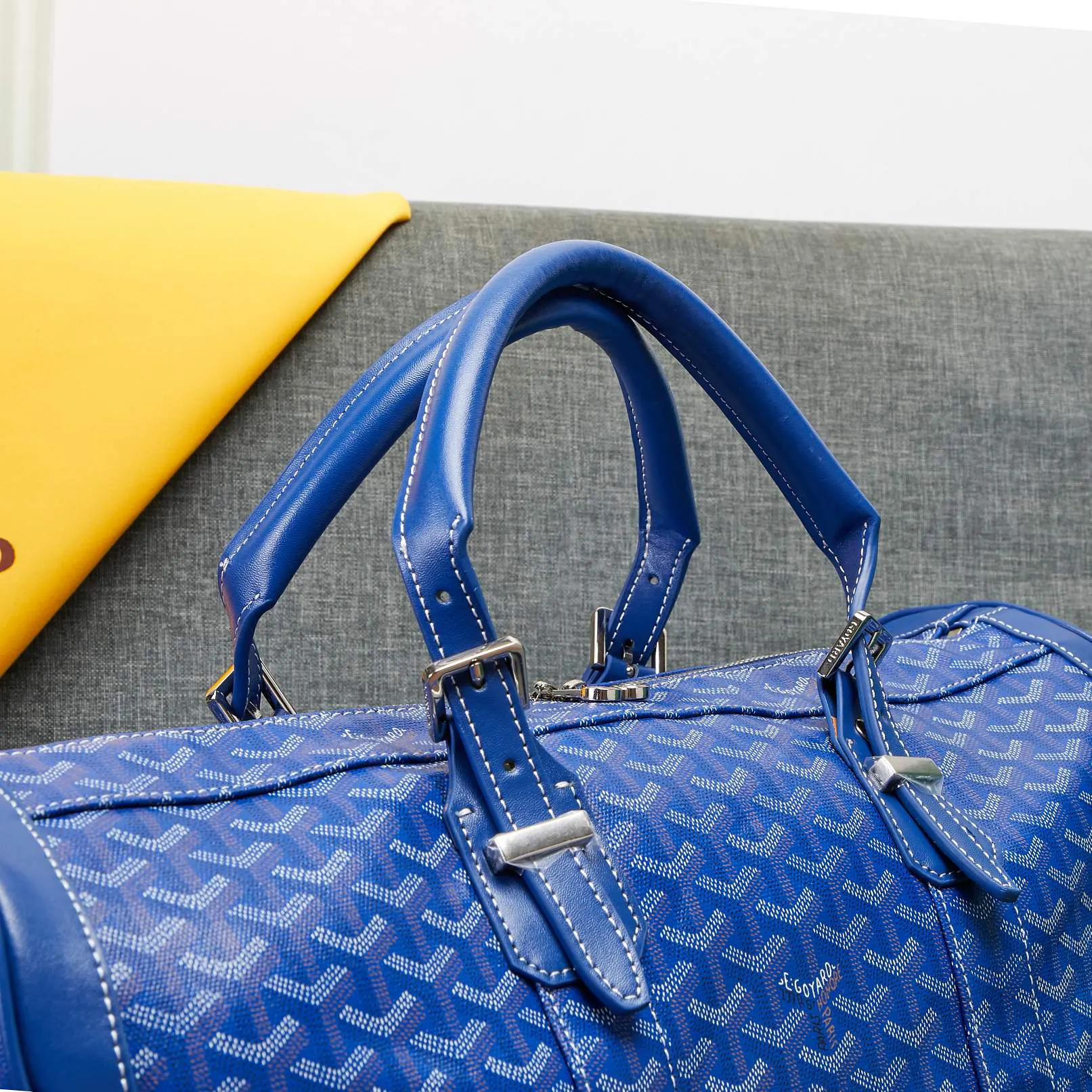 Goyard 吴亦凡同款包男女同款口袋GY戈雅旅行包手提单肩短 大容量旅行款