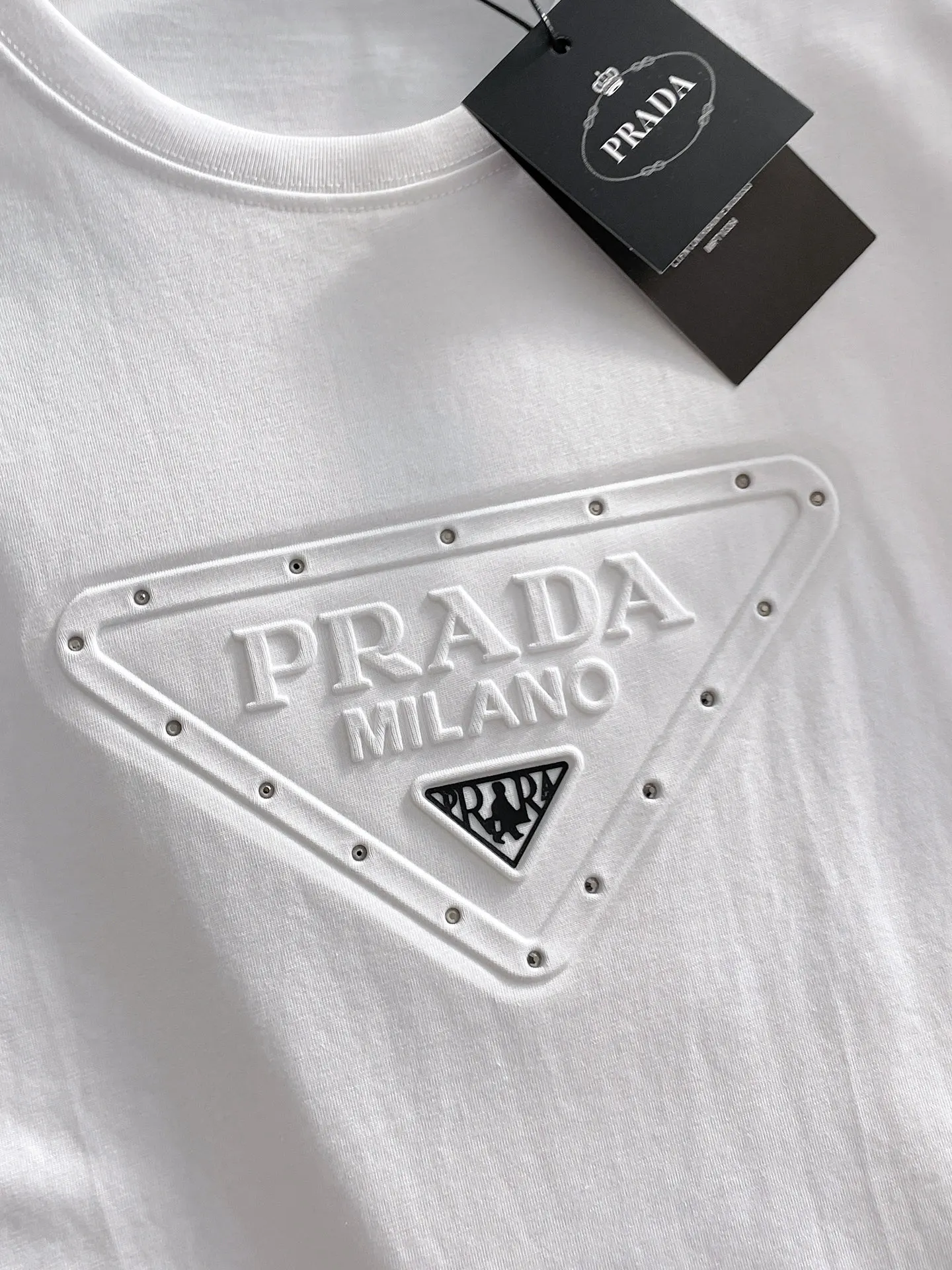 Prada Logo 短袖T恤