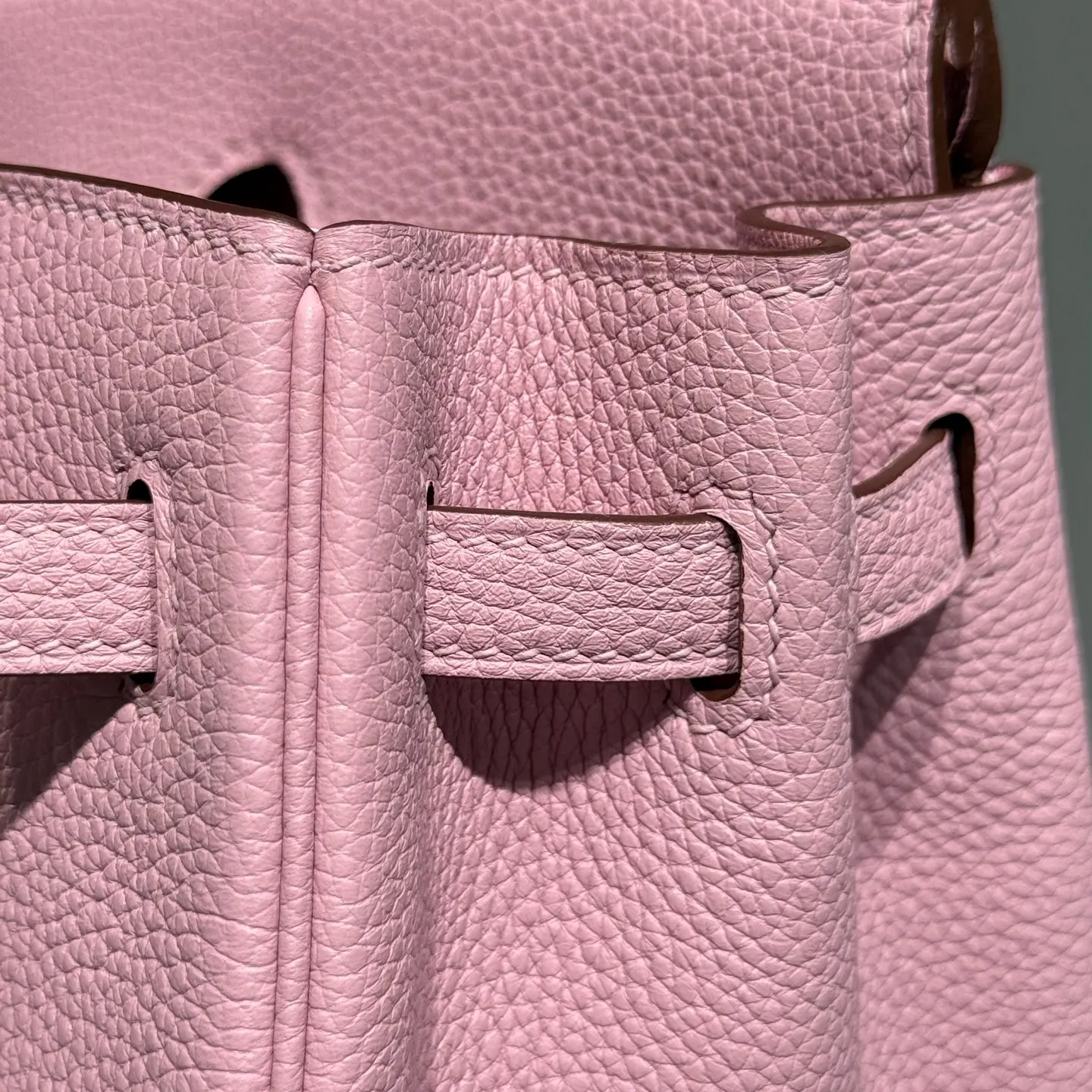 Hermès Birkin 锦葵紫 Togo牛皮 手提包 25cm