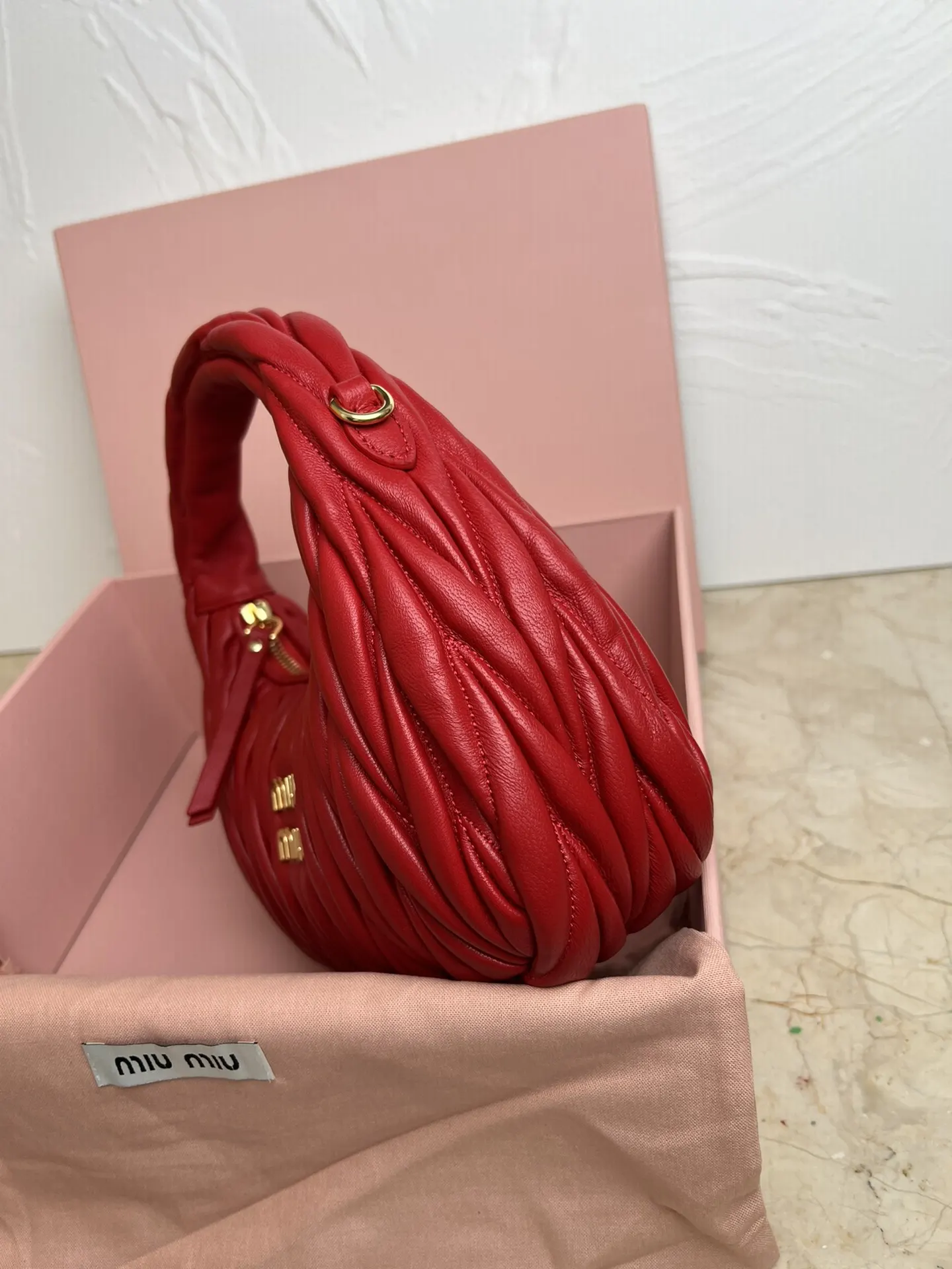 Miu 羊皮 托特包 大容量托特款