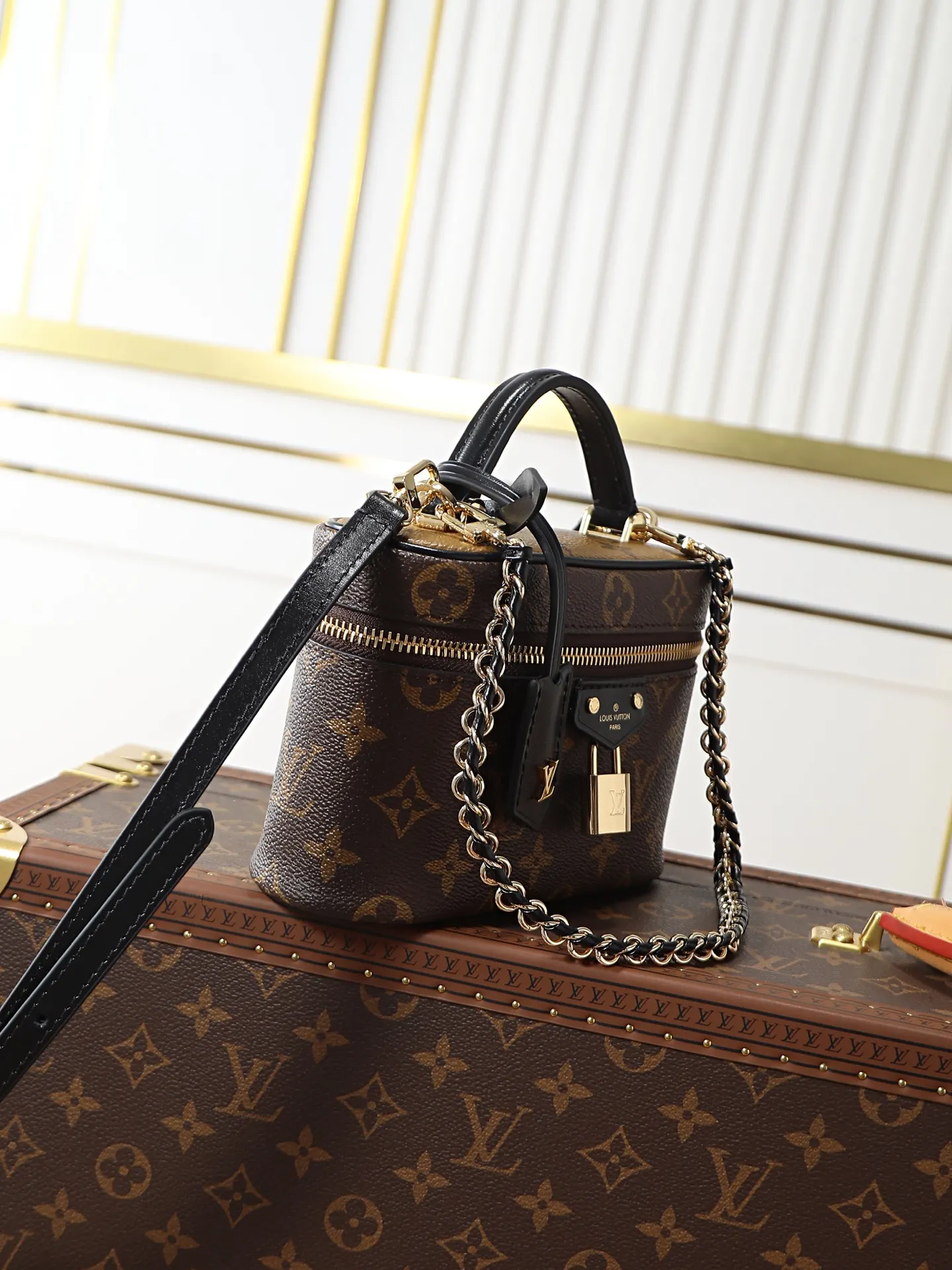 Louis Vuitton Cosmetic Pouch Canvas