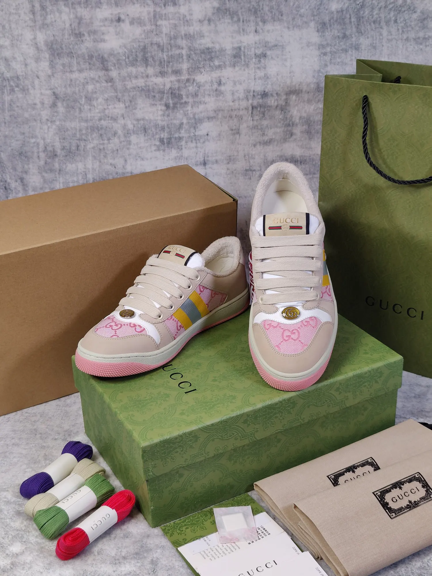 Gucci Logo Sneakers Image 3 Gucci Logo Sneakers Image 3