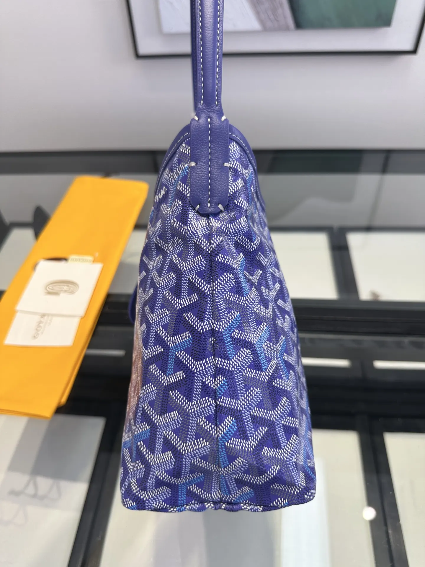 Goyard Hobo 戈雅 迷你hobo 腋下包 蓝莓紫 四季炫彩 托特包 大容量托特款