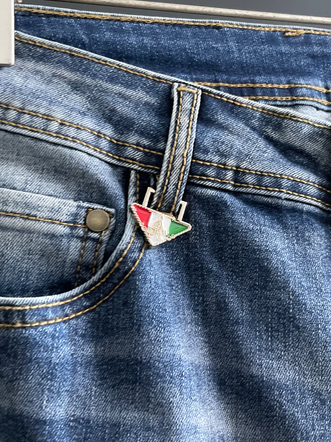 Prada 牛仔 短裤