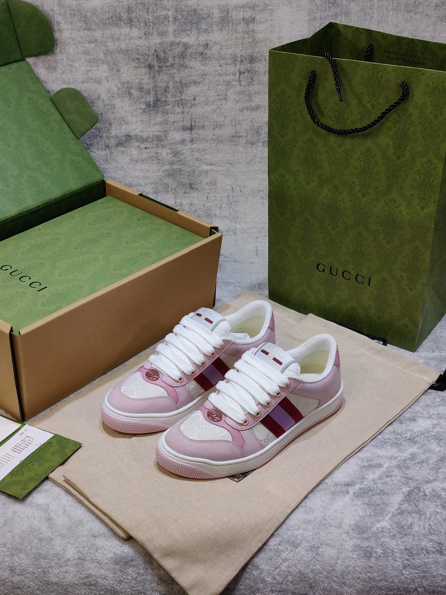 Gucci Logo休閒運動鞋