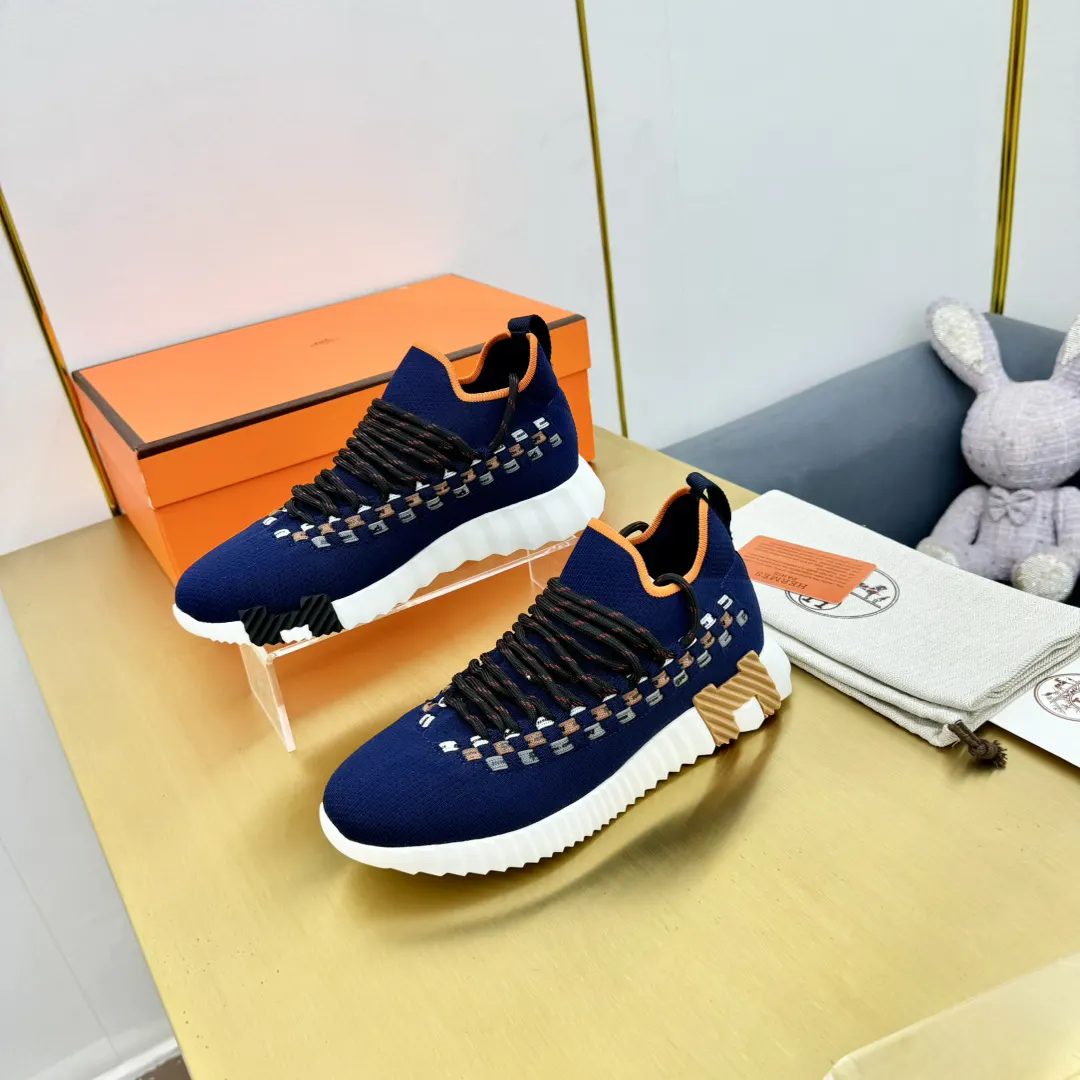 Hermès 官网同步更新 羊皮 运动鞋 舒适