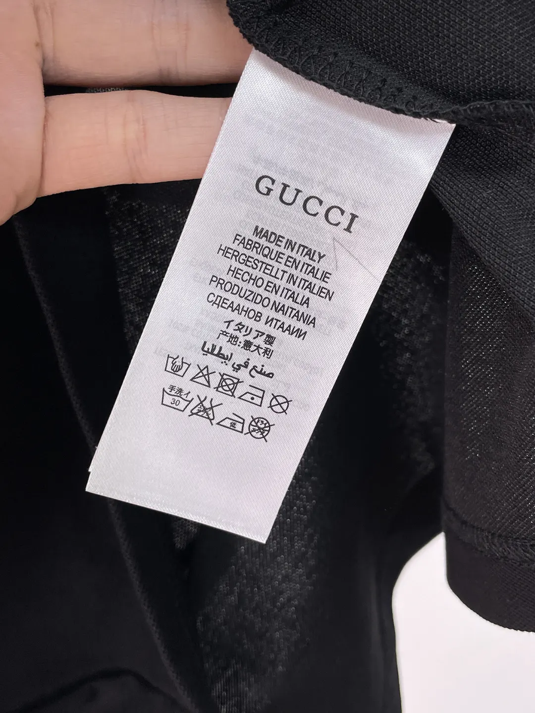 Gucci 刺繡 印花 Polo衫